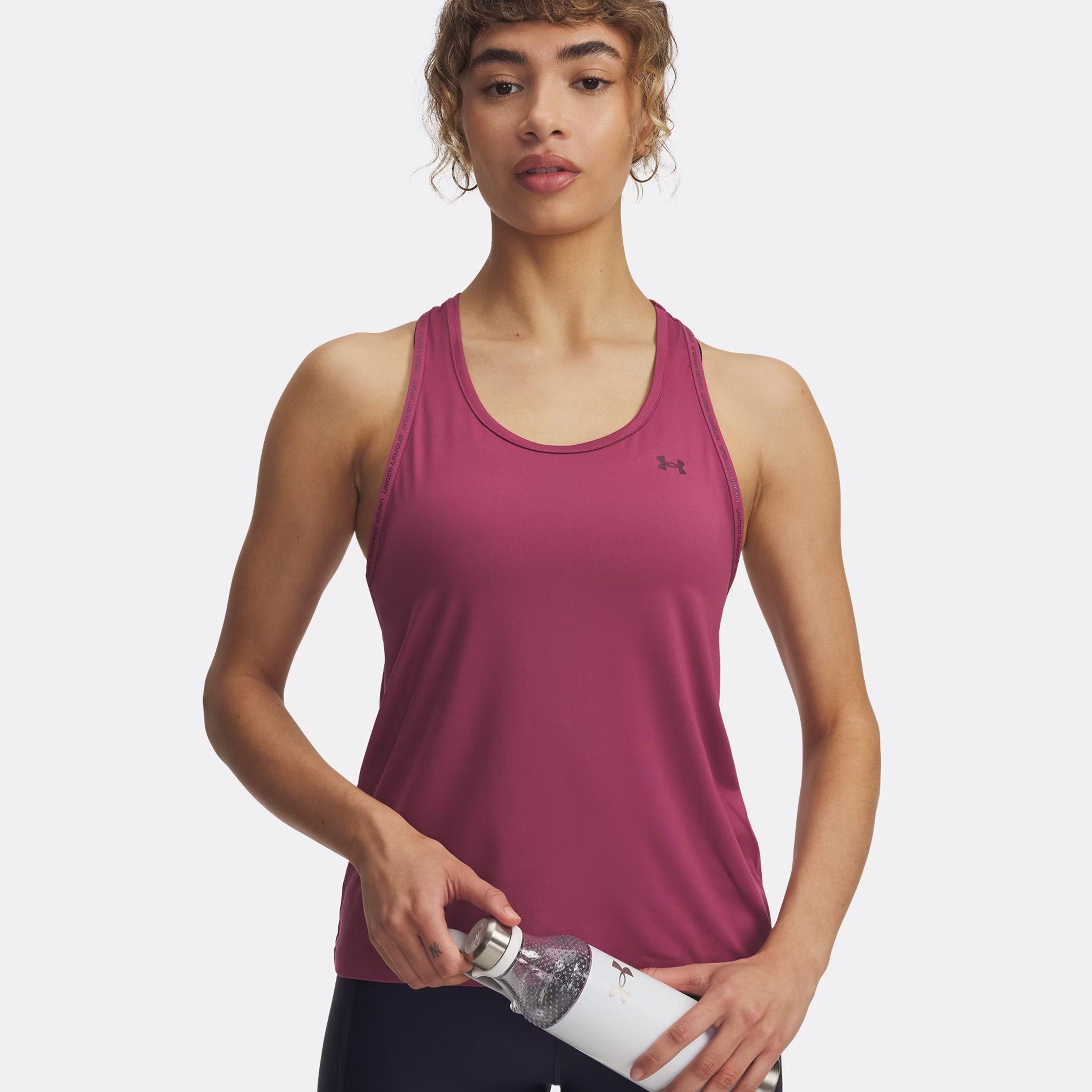 Under Armour Tech Knockout Tank - Top Damen Berry