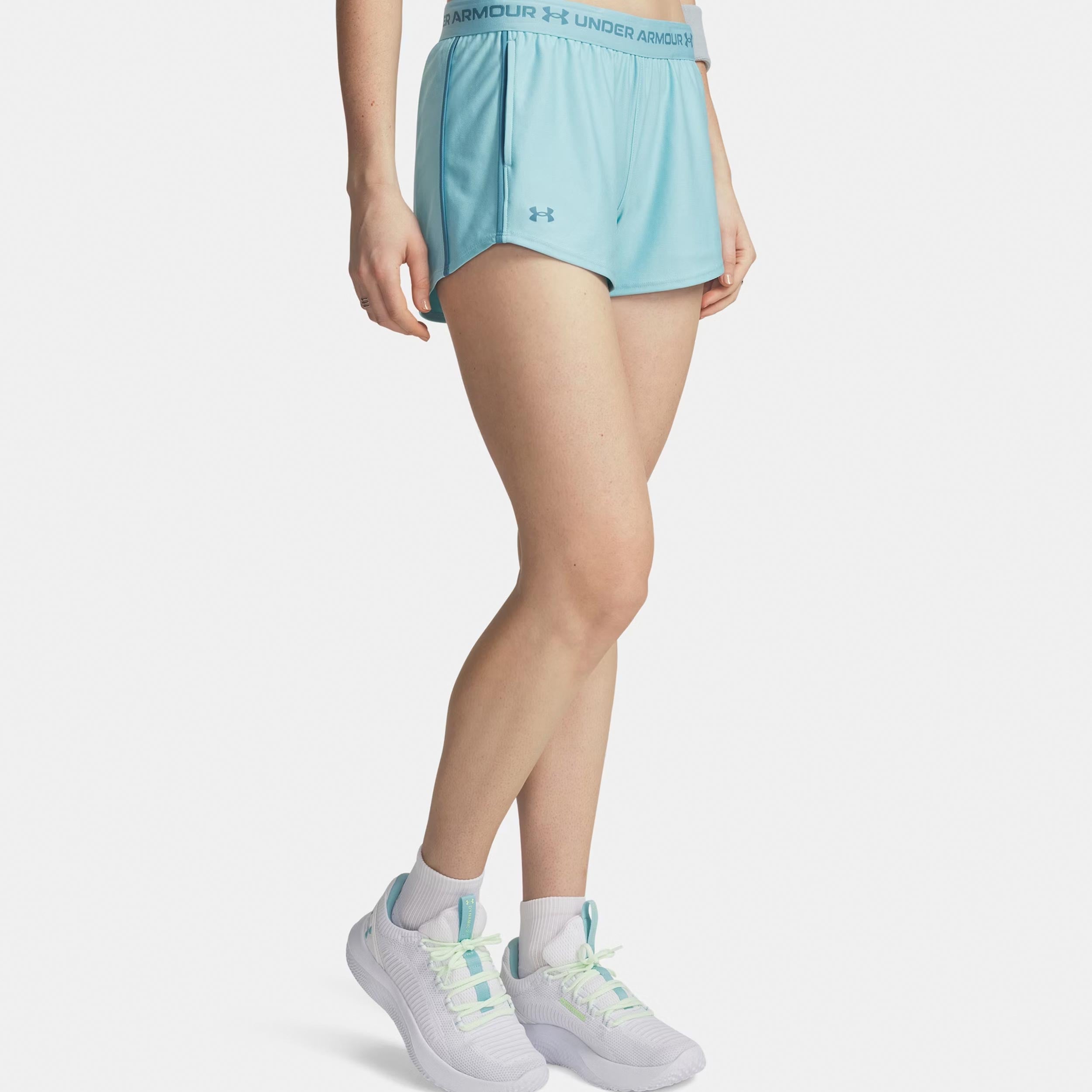 Under Armour Tech Play Up Shorts Damen - Blau, Blau