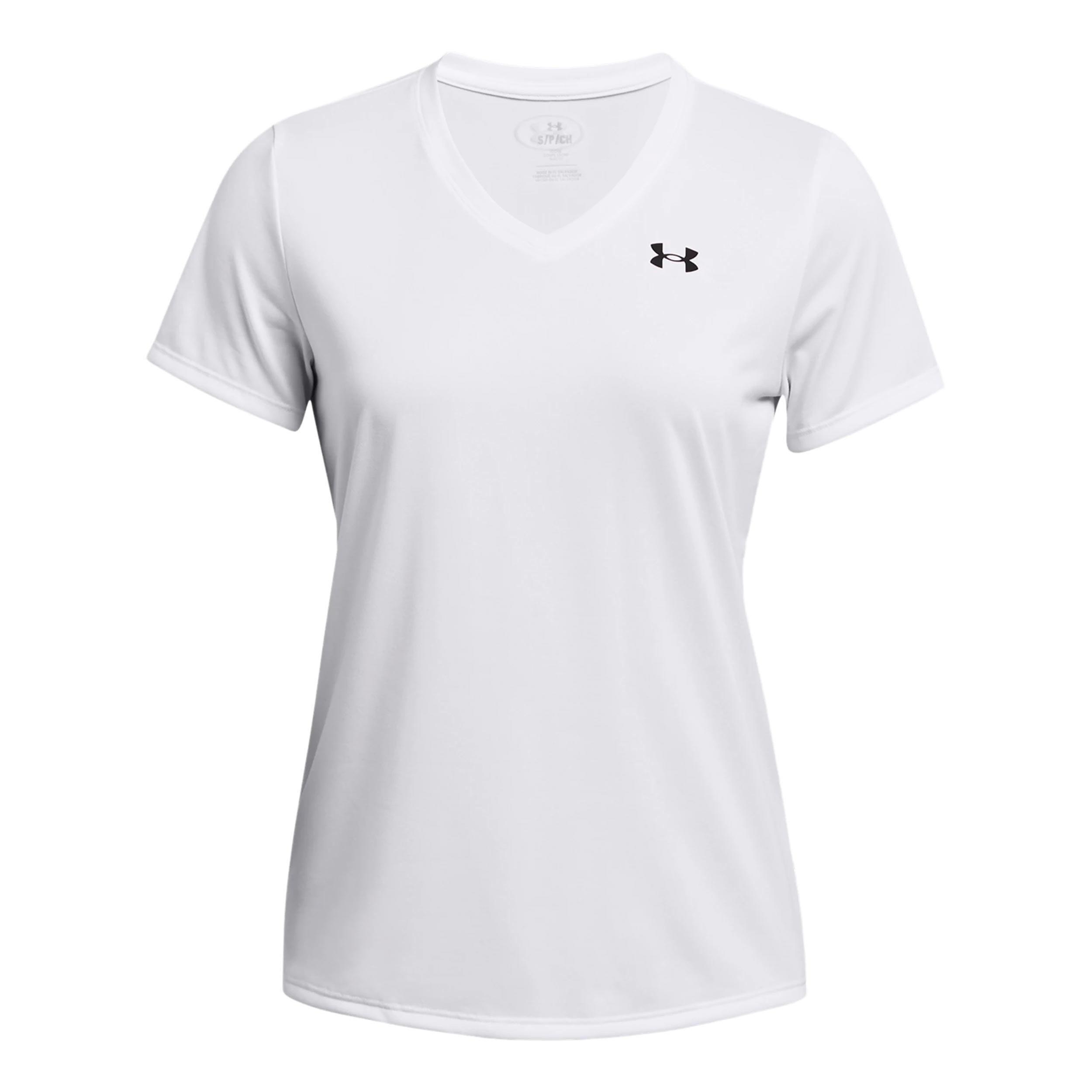 Under Armour Tech Solid T - Shirt Damen Weiß