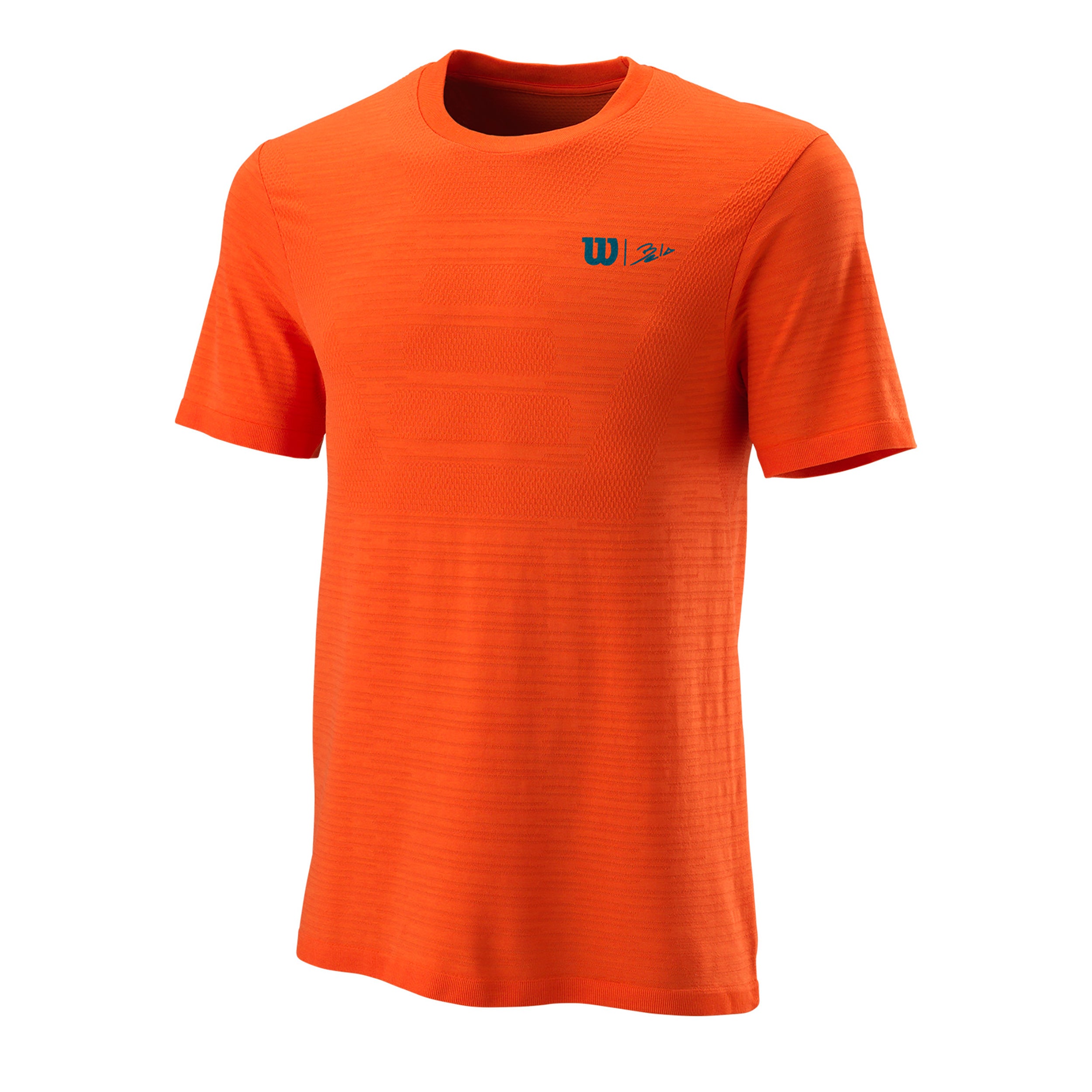 Wilson Bela Seamless Iii T - Shirt Herren Orange