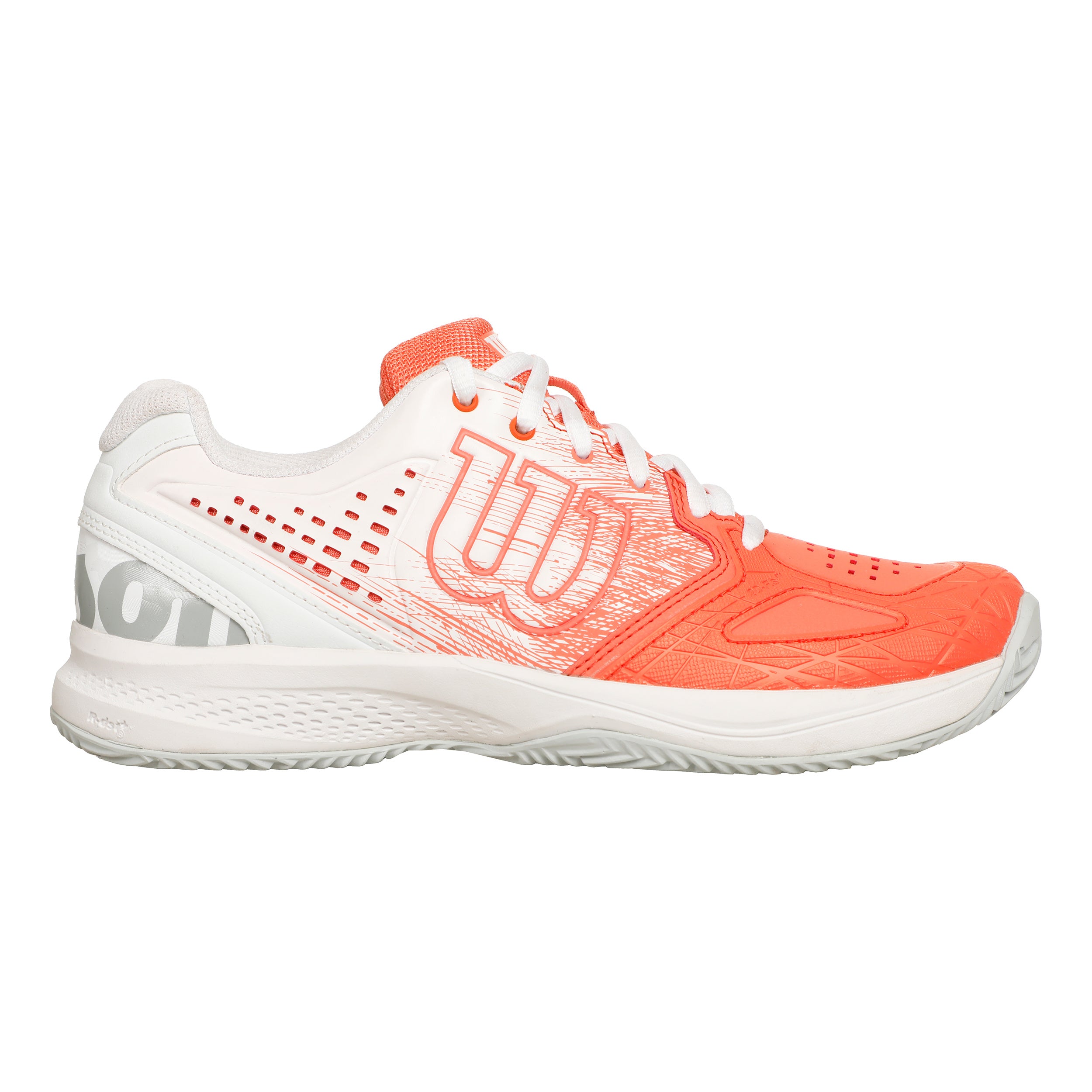 Wilson Kaos Comp 2.0 Sandplatzschuh Damen - Weiß, Orange