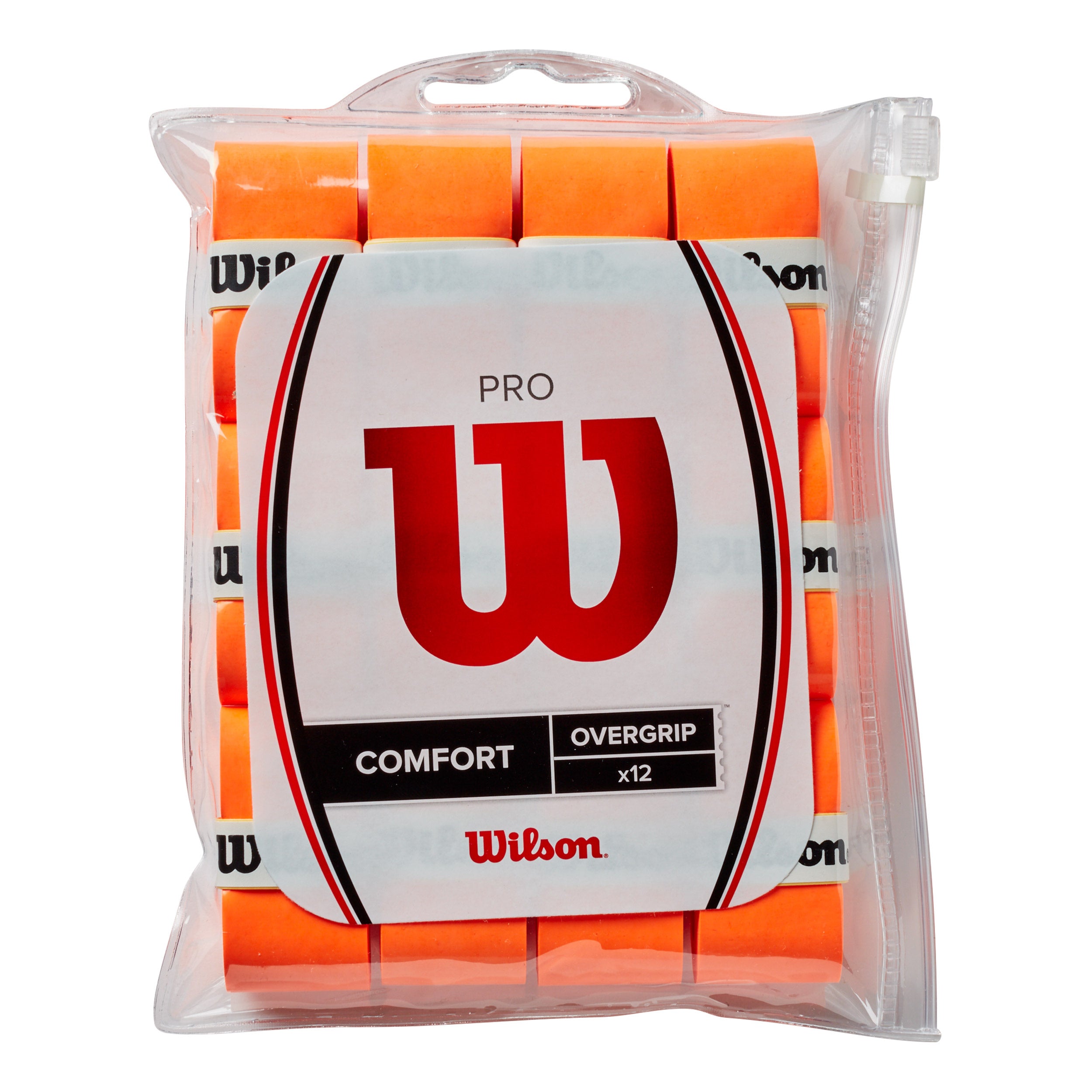 Wilson Burn Pro Overgrip 12er Pack - Orange
