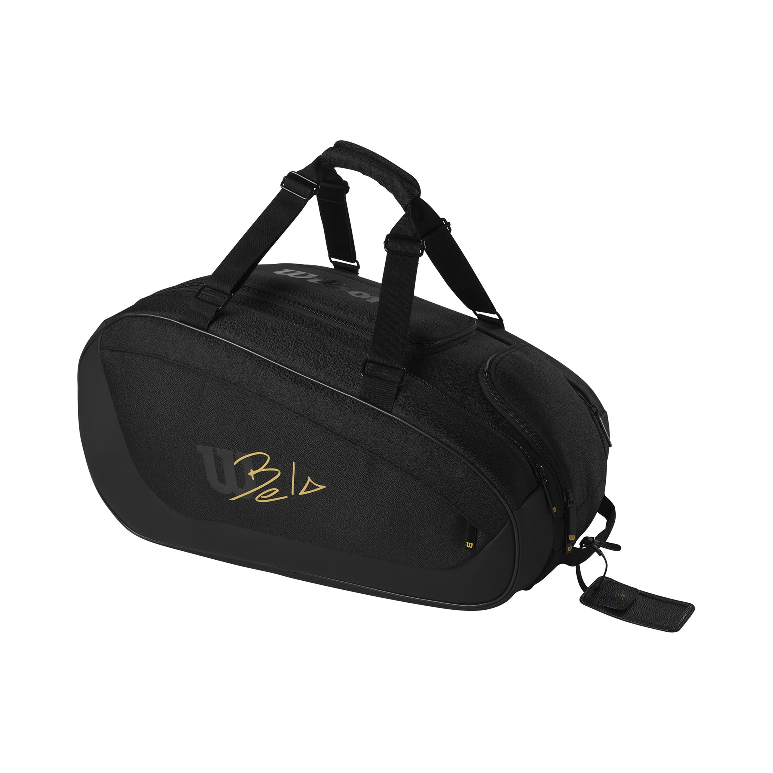 Wilson Bela Super Tour Padelschlägertasche - Schwarz