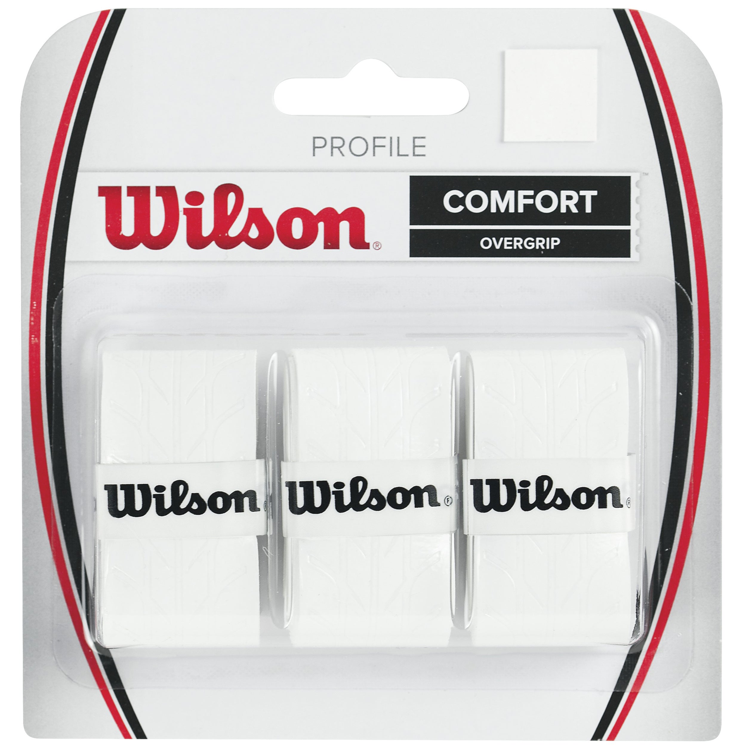 Wilson Profile Overgrip 3er Pack - Weiß