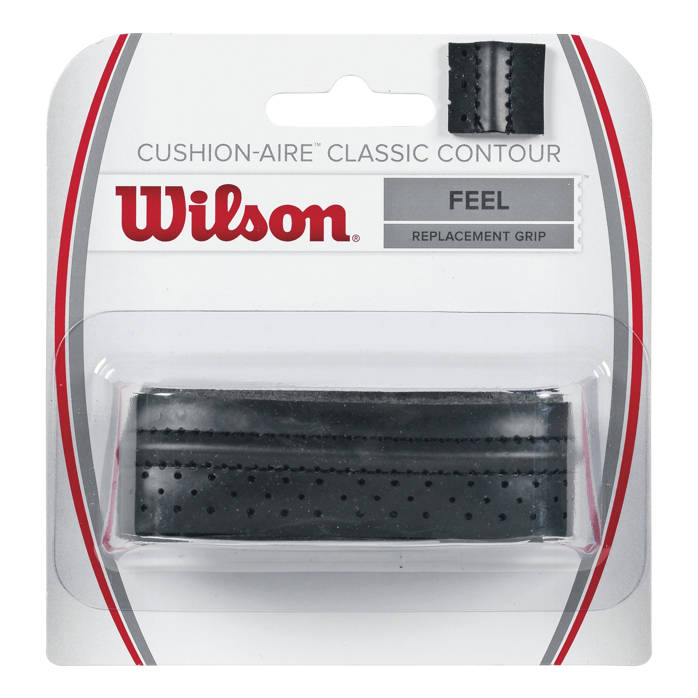 Wilson Tour Cushion - Aire Classic Contour 1er Pack Schwarz