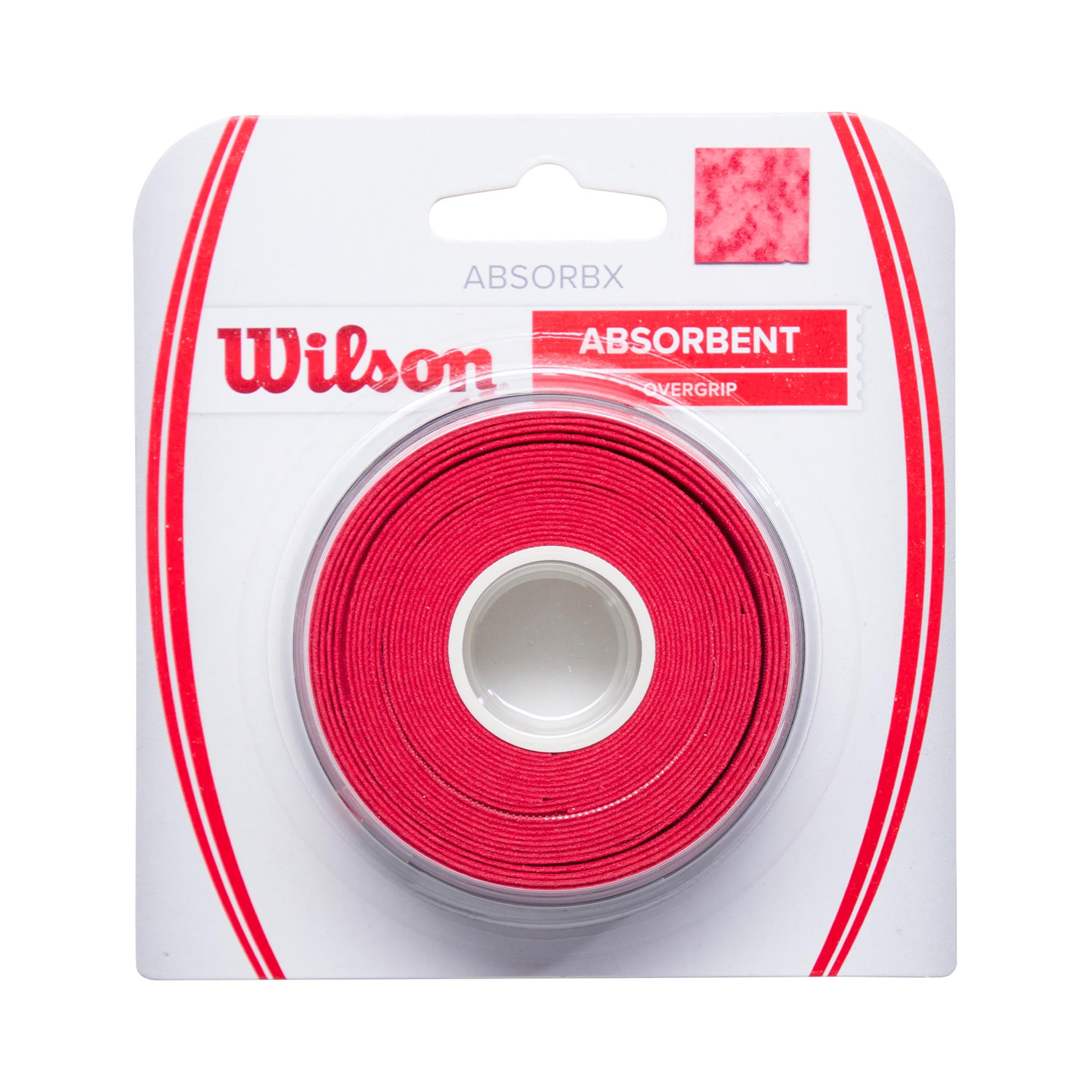 Wilson Dry 3er Pack - Rot