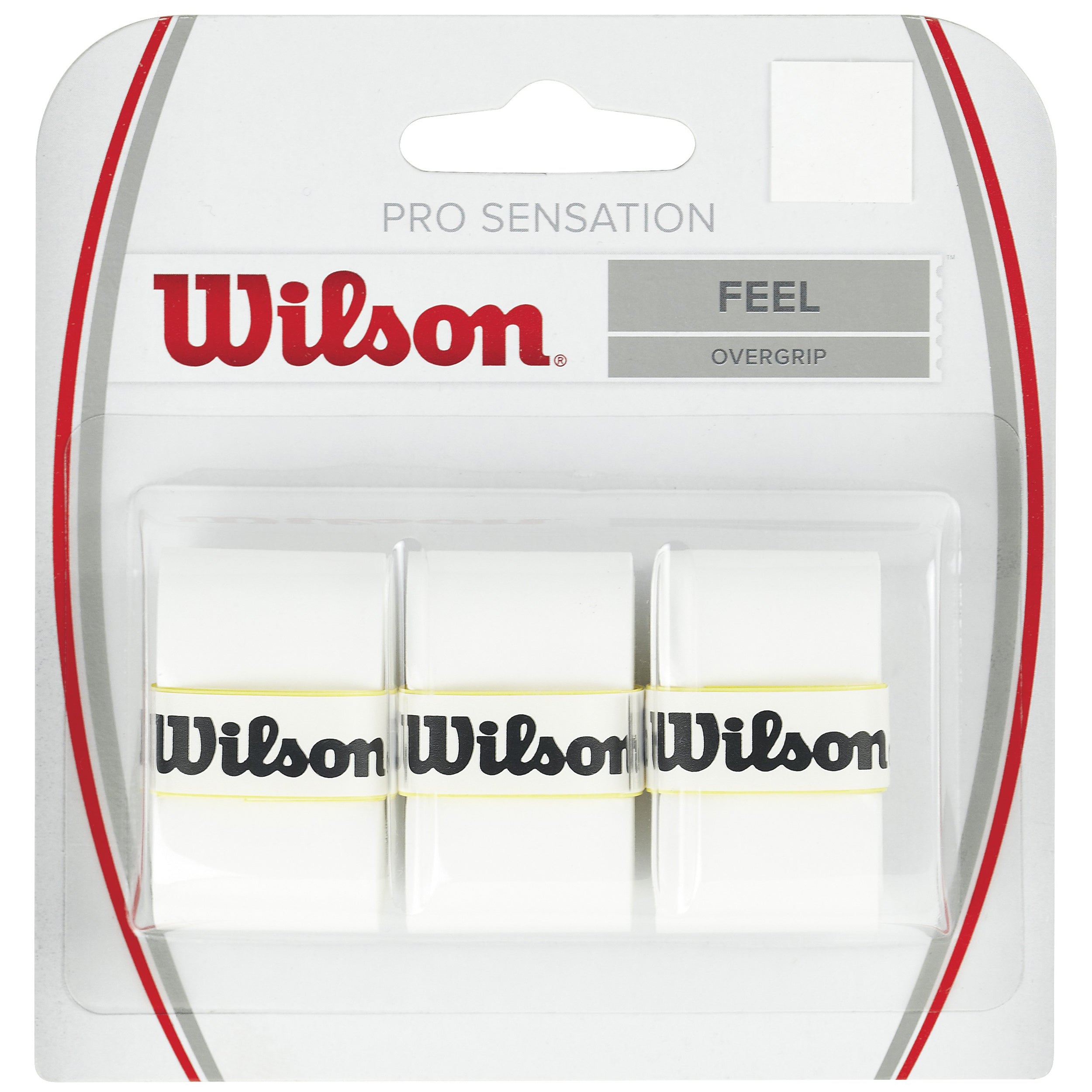 Wilson Pro Overgrip Sensation 3er Pack - Weiß