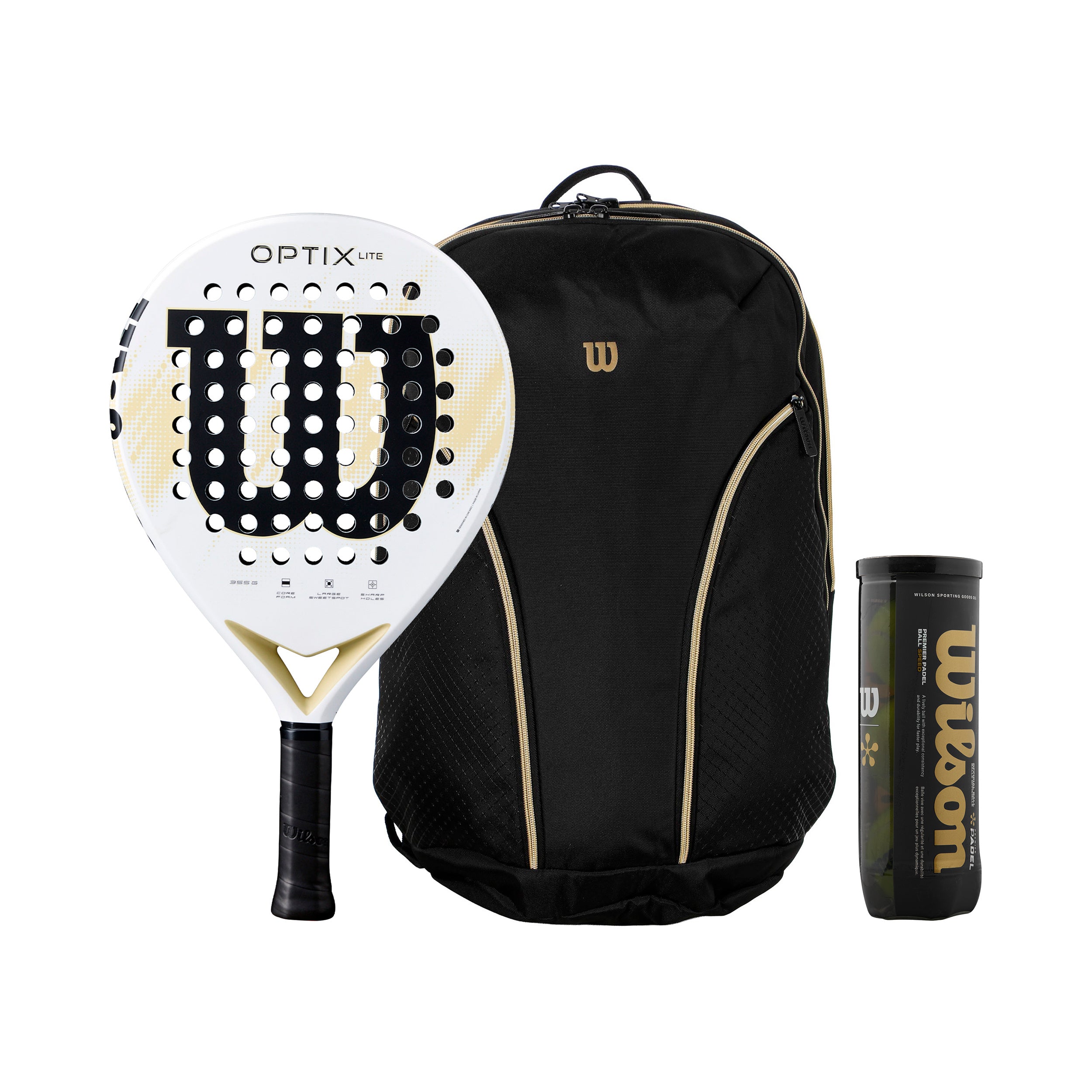 Wilson Optix V2 Lite Plus Balldose, Schlägertasche
