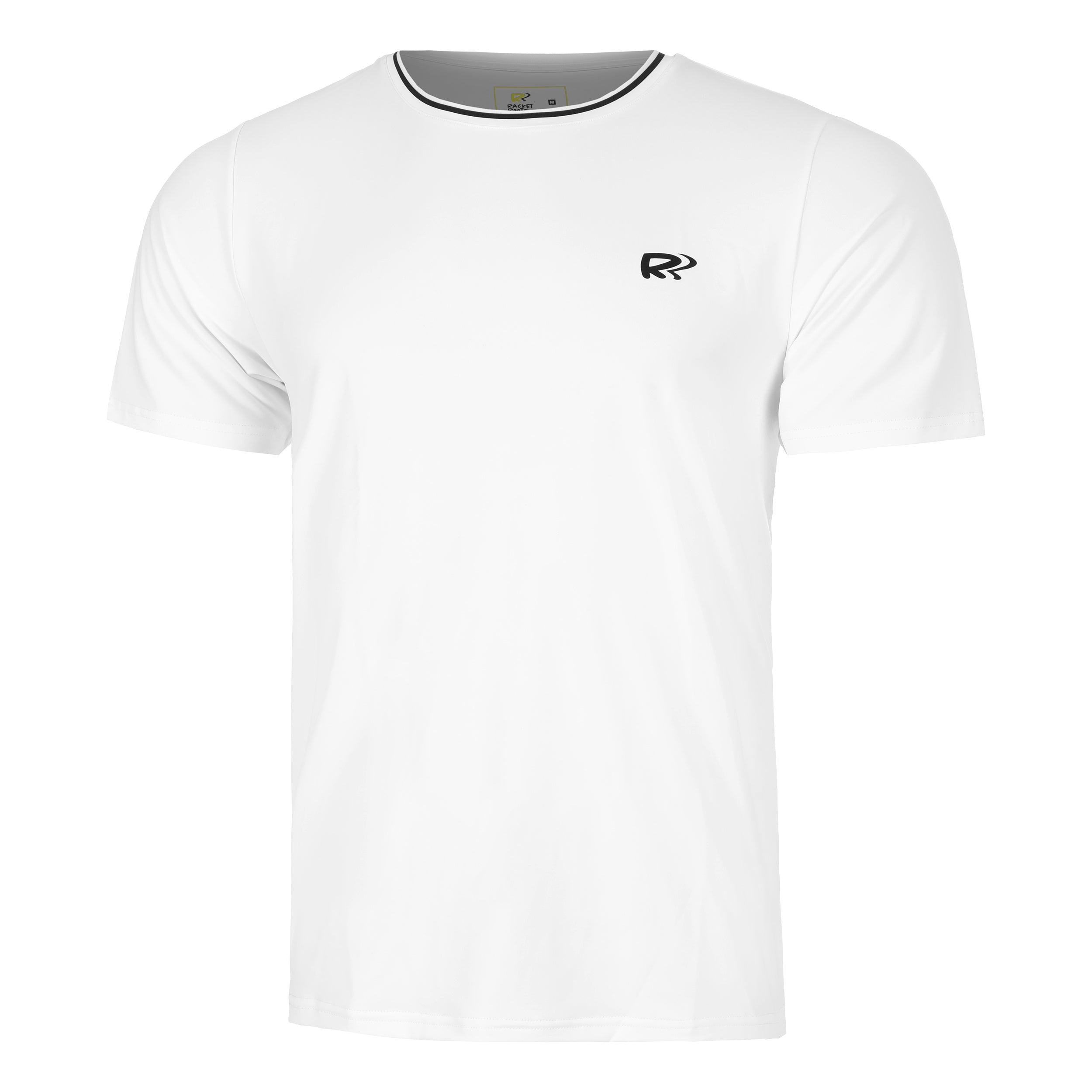 Racket Roots Teamline T - Shirt Herren Weiß