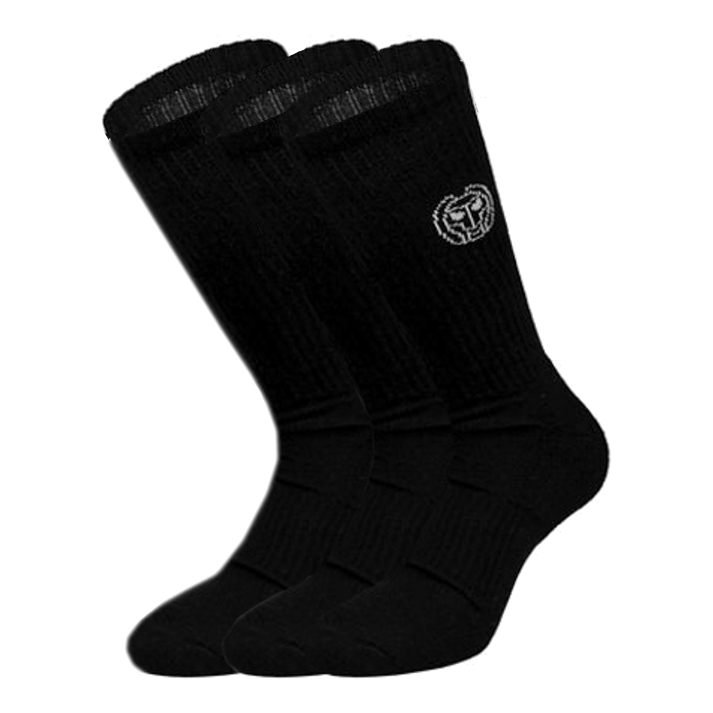 Bidi Badu Tamio Tech Crew Sportsocken 3er Pack - Schwarz, Weiß