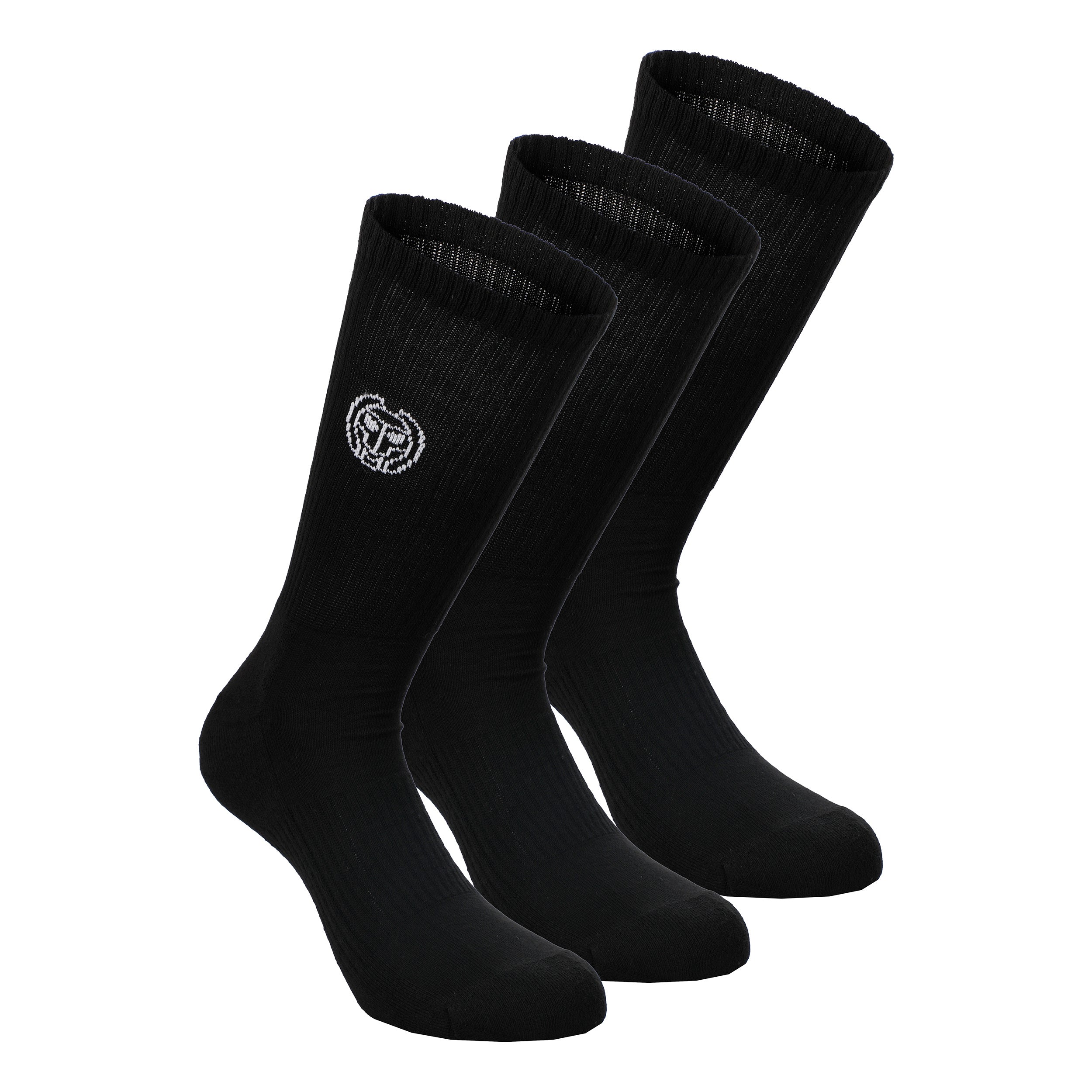Bidi Badu Don Carlito Crew Move Tennissocken 3er Pack - Schwarz, Weiß