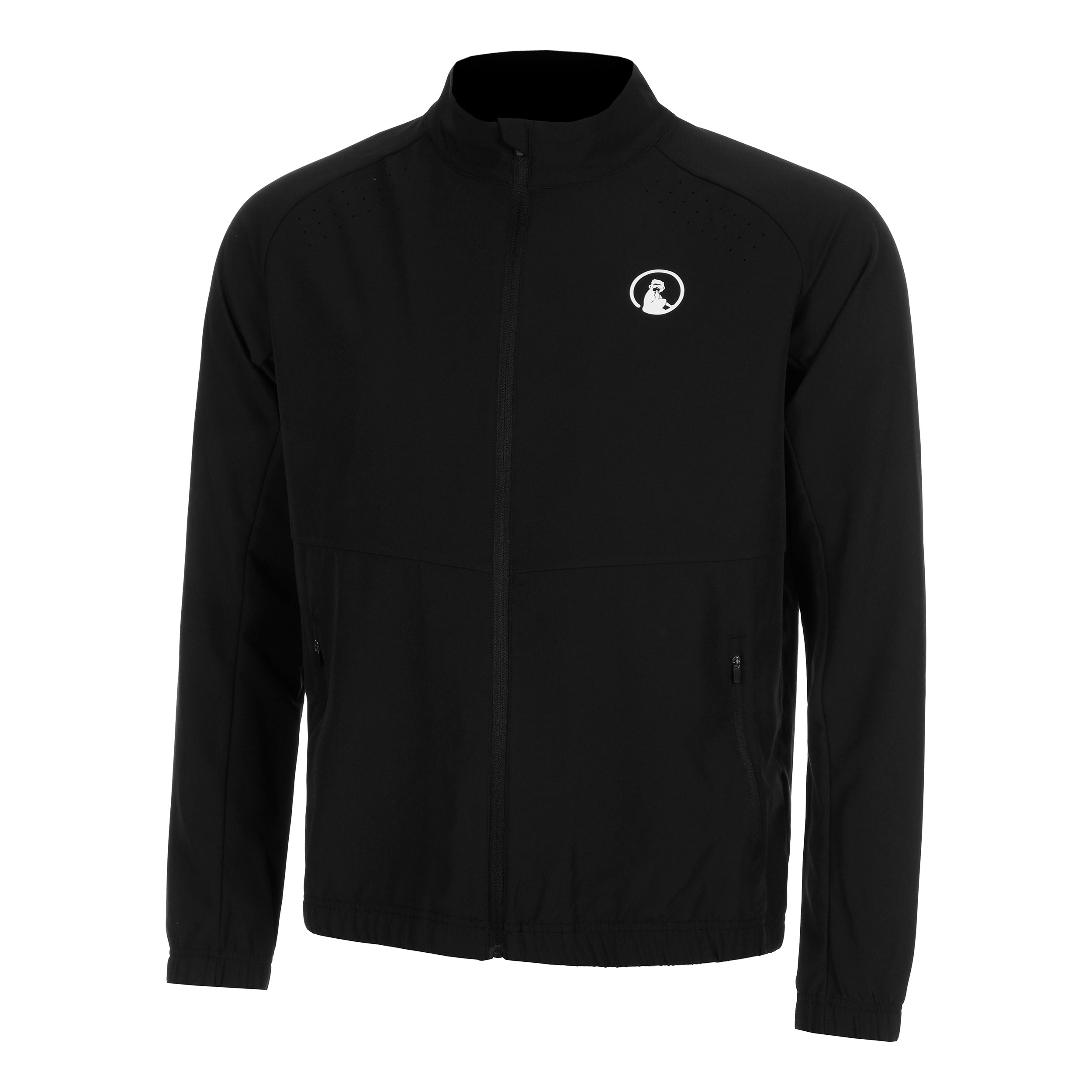 Quiet Please Return Trainingsjacke Herren - Schwarz