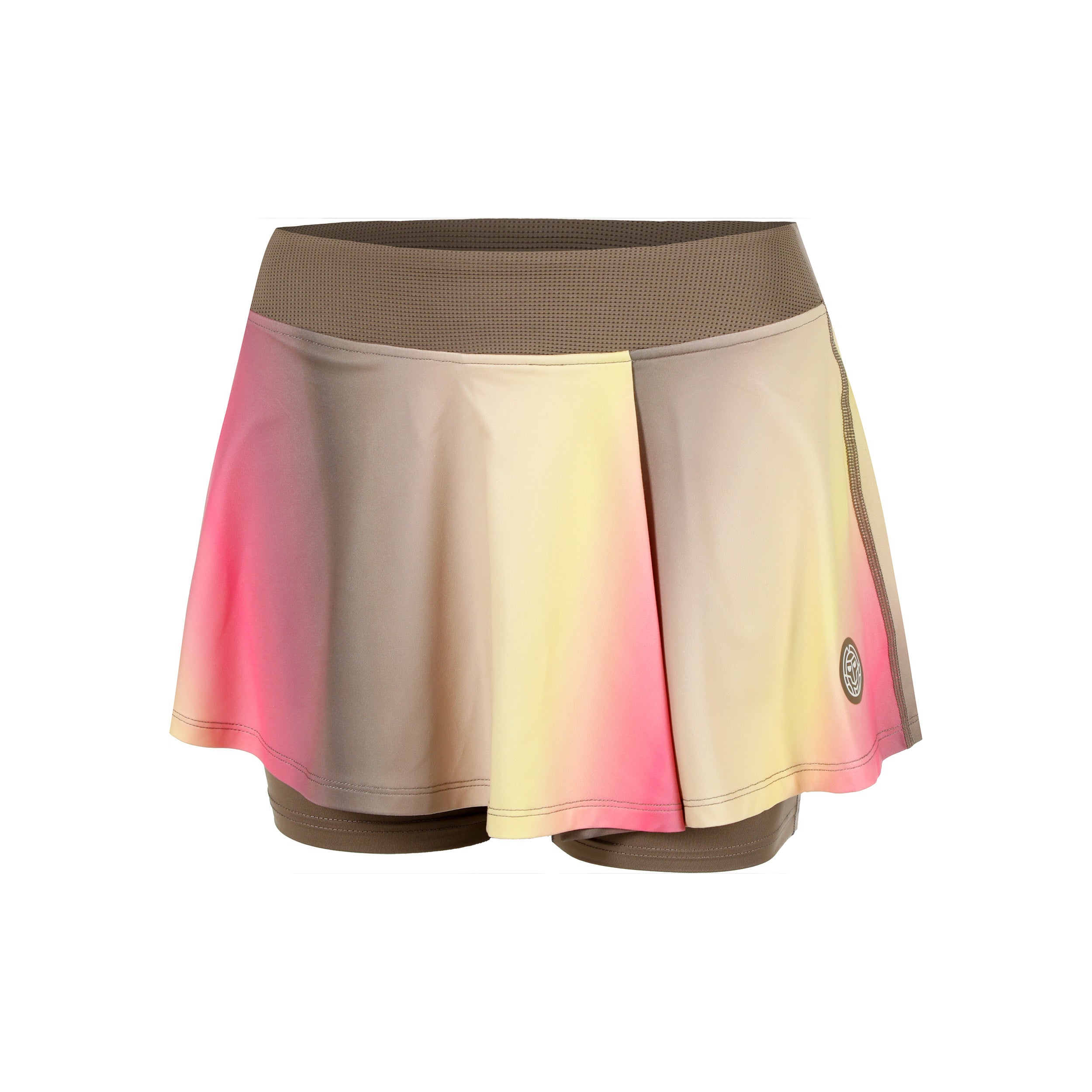 Bidi Badu Spectrum Printed Wavy Rock Damen - Braun, Gelb