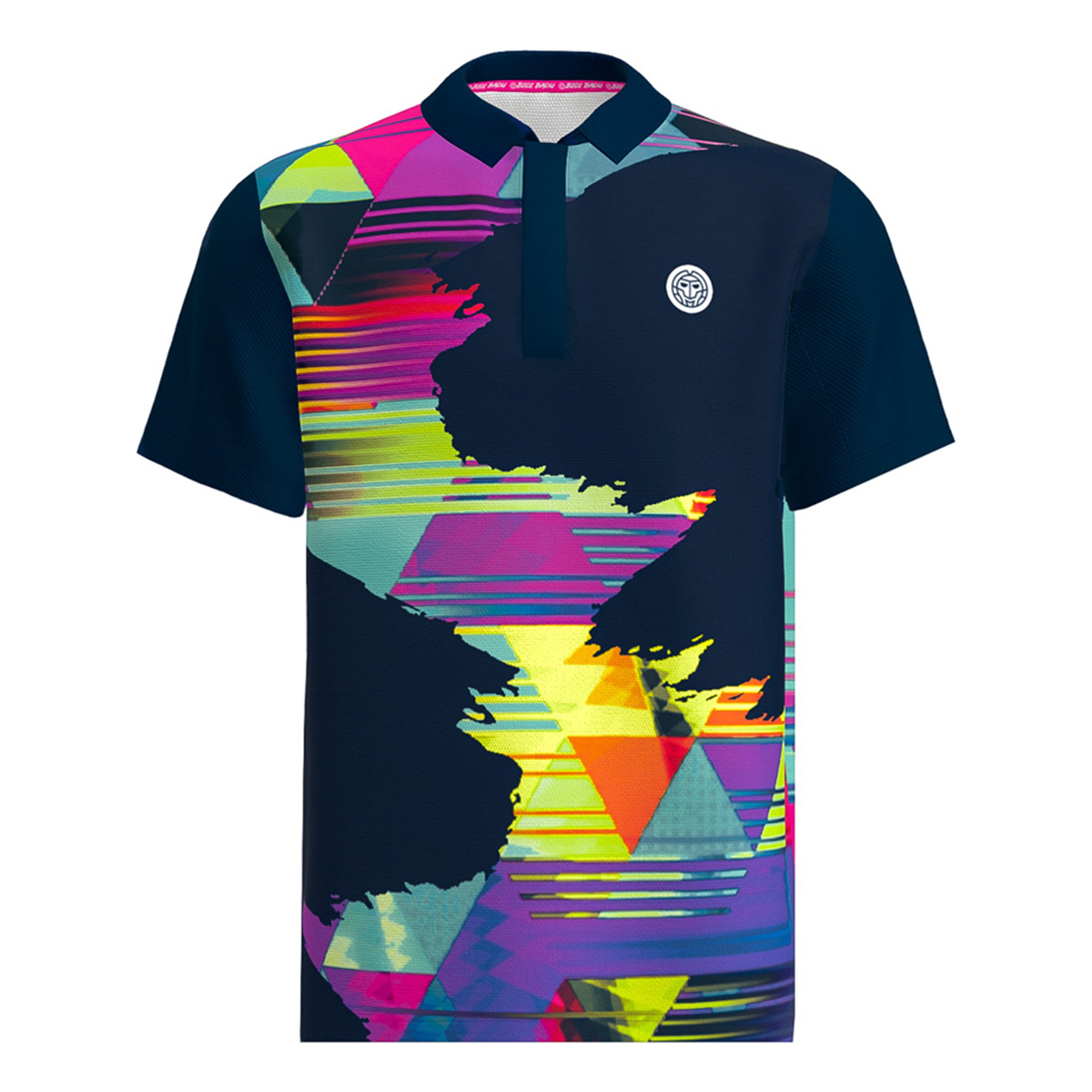 Bidi Badu Kaleido Polo Herren - Mehrfarbig