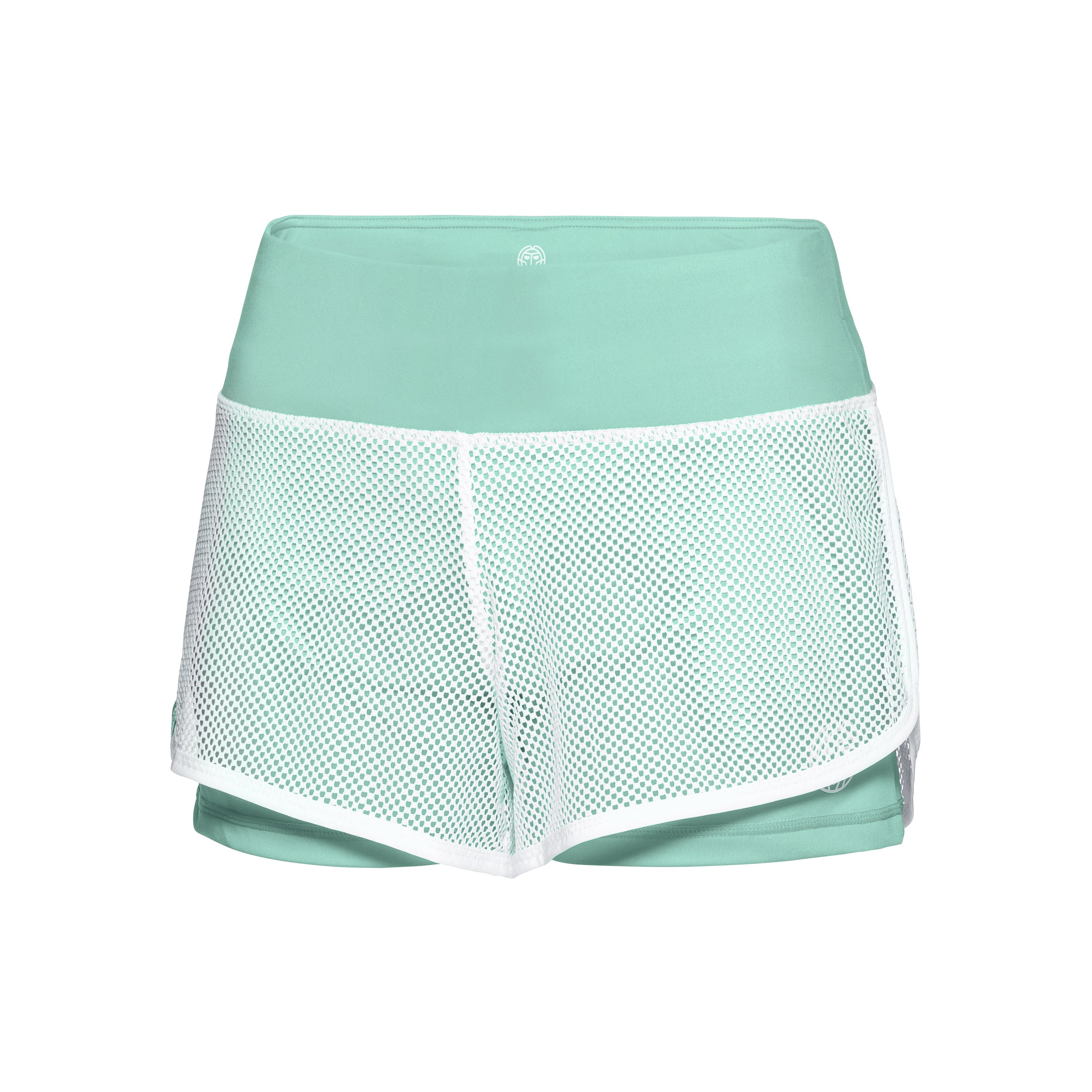 Bidi Badu Efia Tech (2in1) Shorts Damen - Mint, Weiß