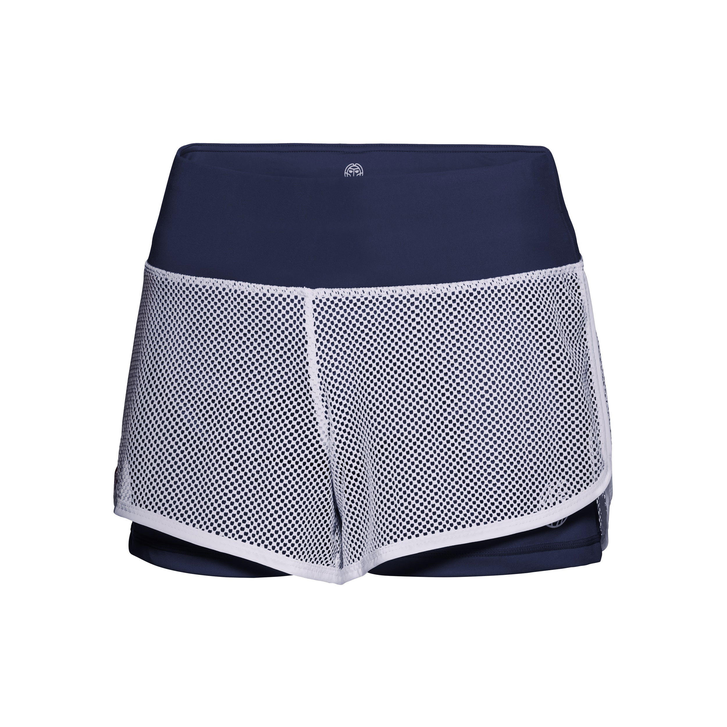 Bidi Badu Efia Tech (2in1) Shorts Damen - Dunkelblau, Weiß