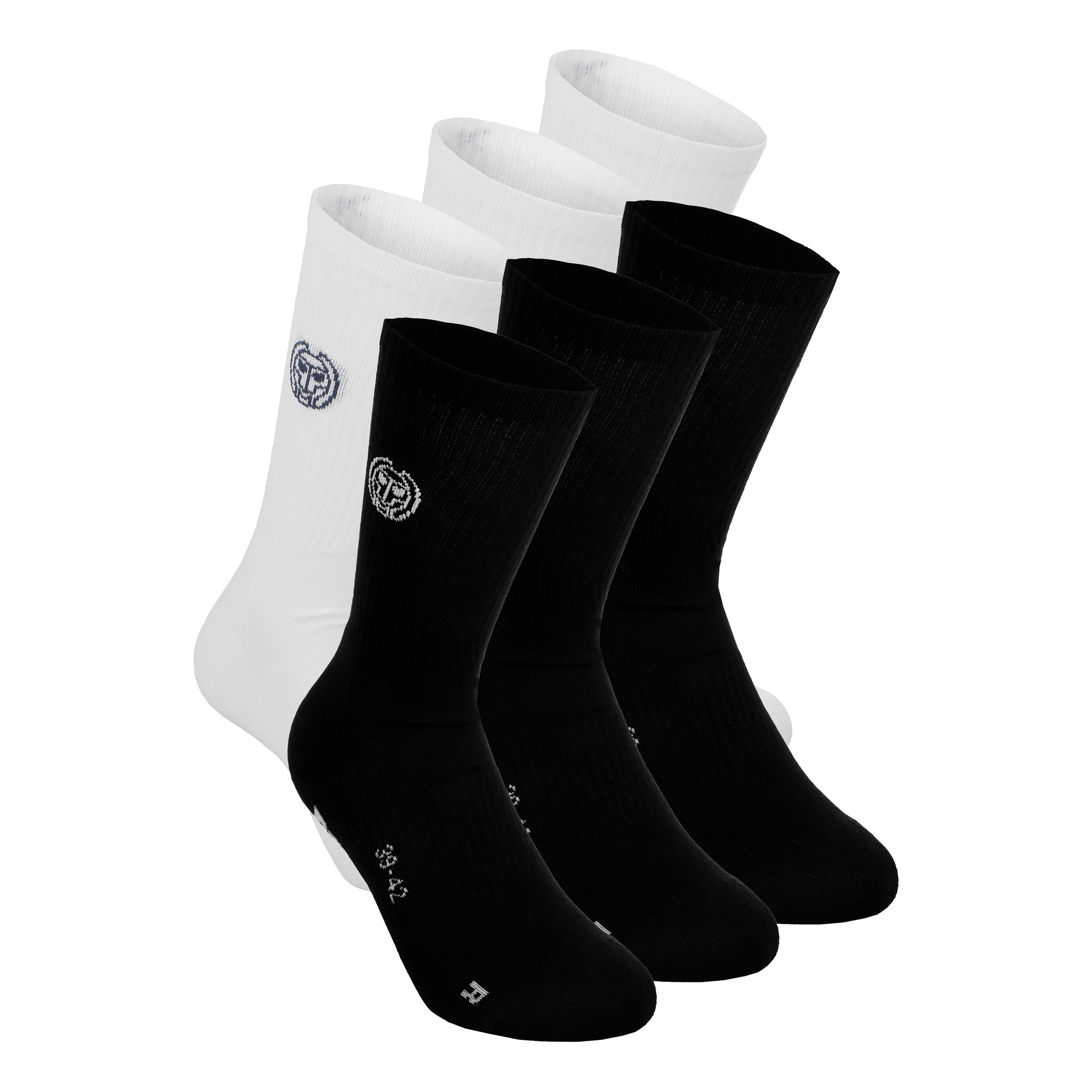 Bidi Badu Matayo Crew Tech Tennissocken - Schwarz, Weiß
