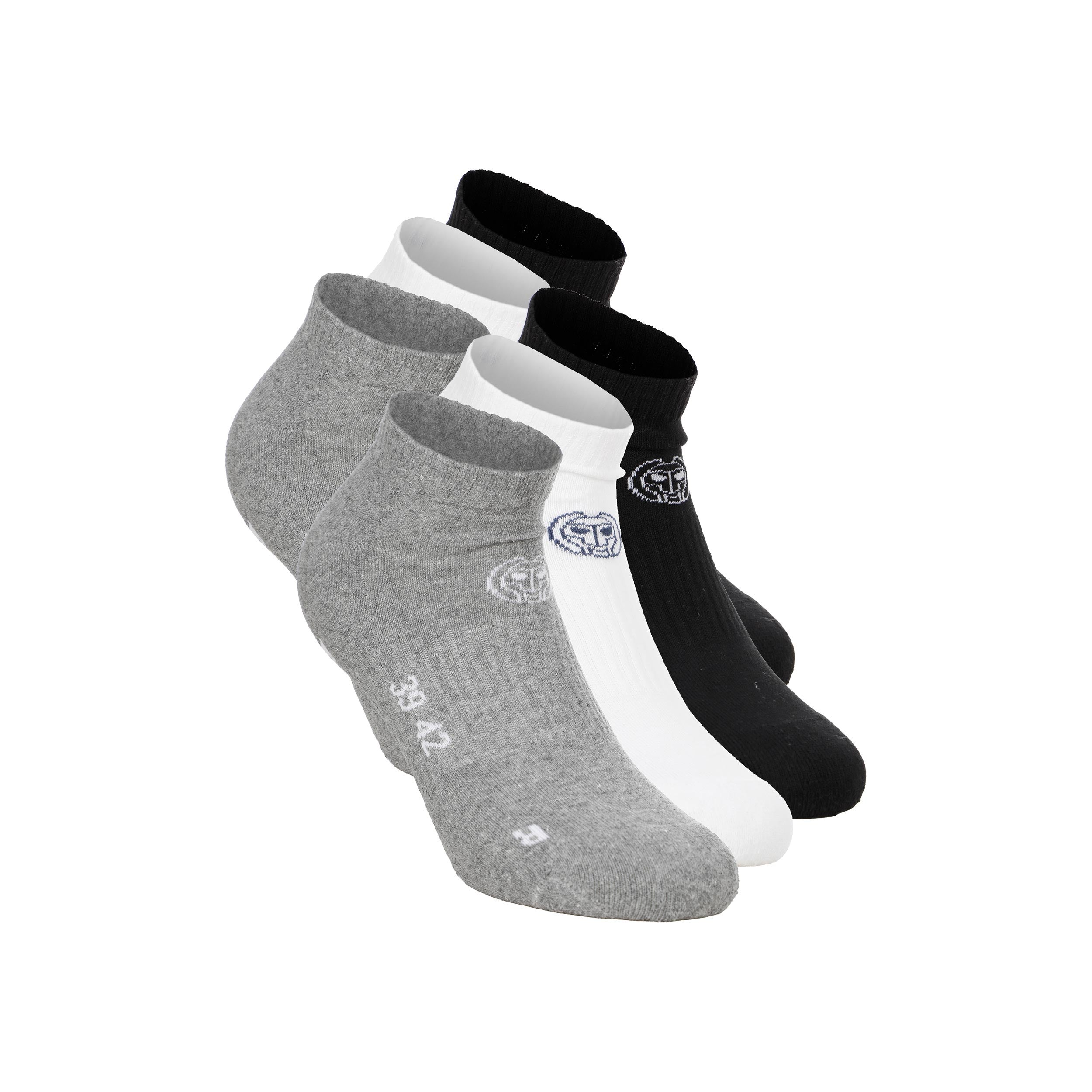 Bidi Badu No Party Xxl Show Move Tennissocken - Grau, Schwarz