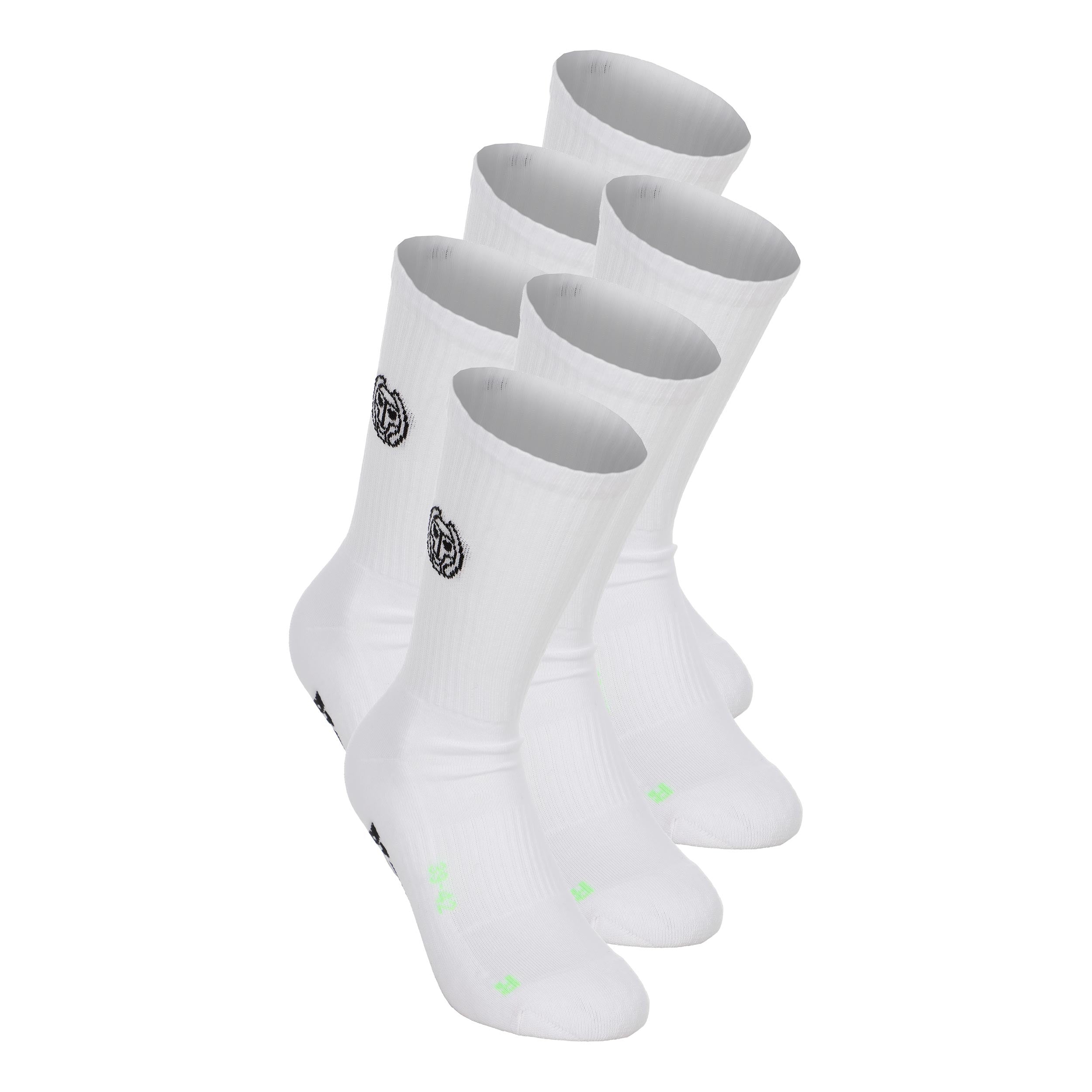 Bidi Badu Matayo Crew Tech Tennissocken - Weiß
