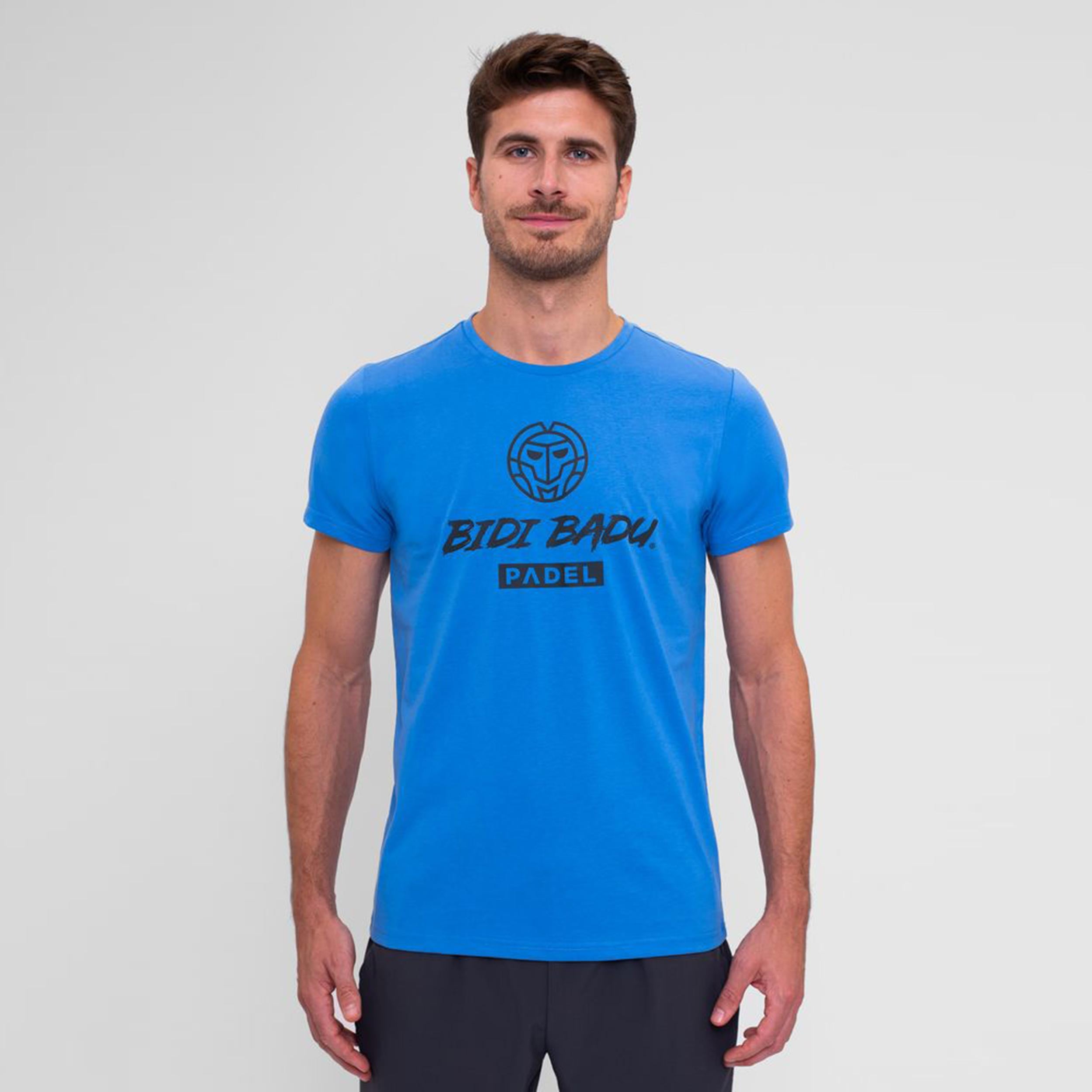 Bidi Badu Spike Logo Chill T - Shirt Herren Blau