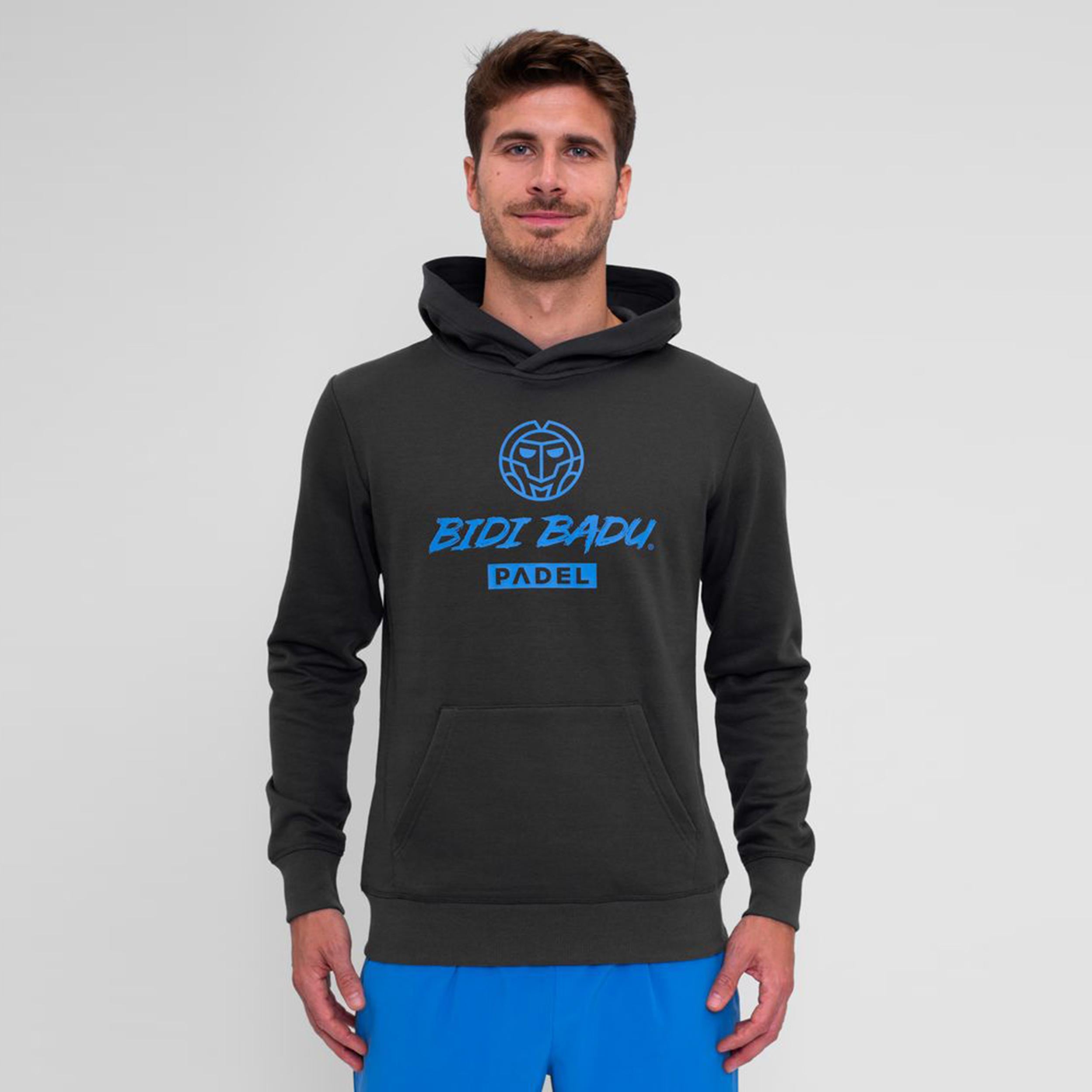 Bidi Badu Spike Logo Chill Hoody Herren - Dunkelgrün