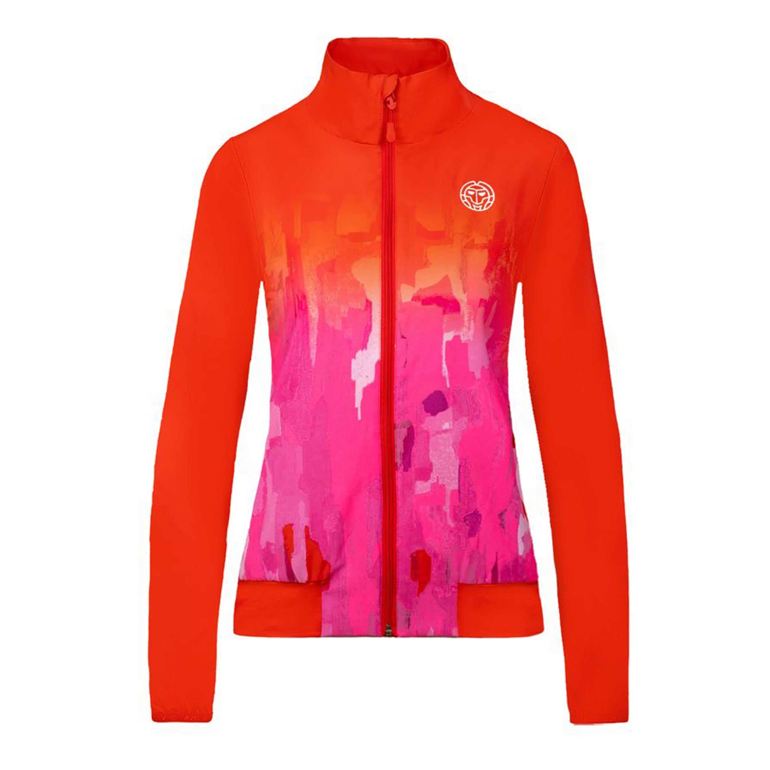 Bidi Badu Gene Tech Trainingsjacke Damen - Rot, Rosa