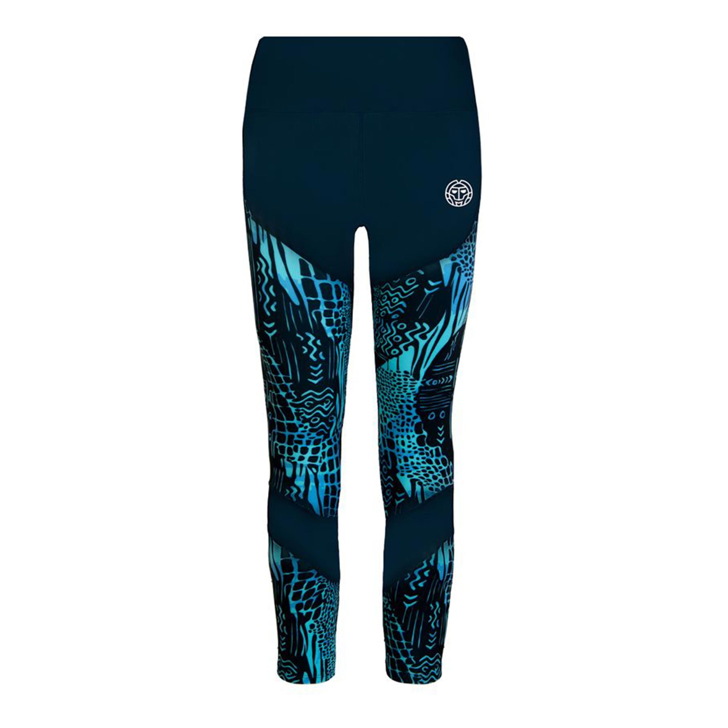 Bidi Badu Abiba Tech Mesh Tight Damen - Dunkelblau, Hellblau