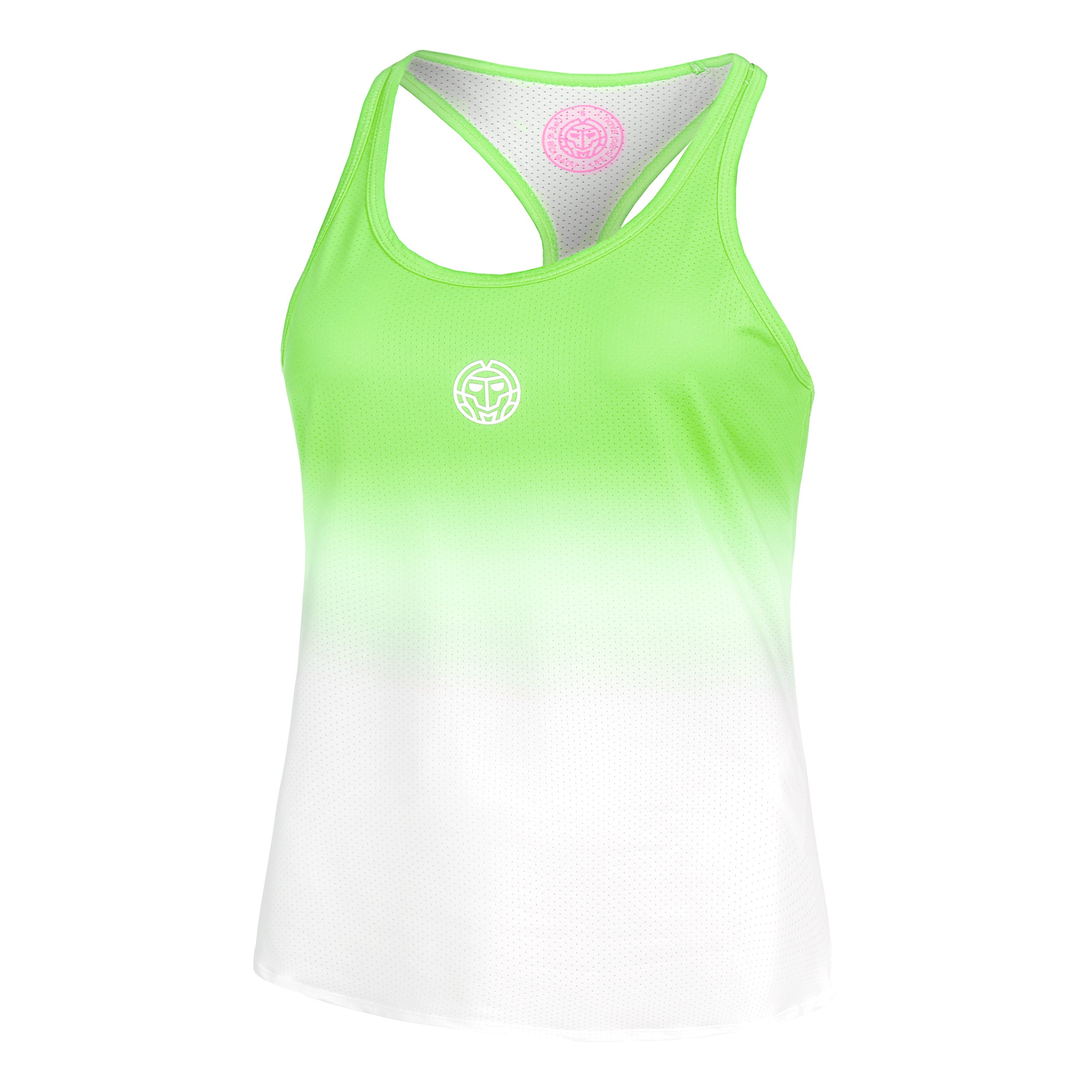 Bidi Badu Crew Gradiant Tank - Top Damen Neongrün, Weiß