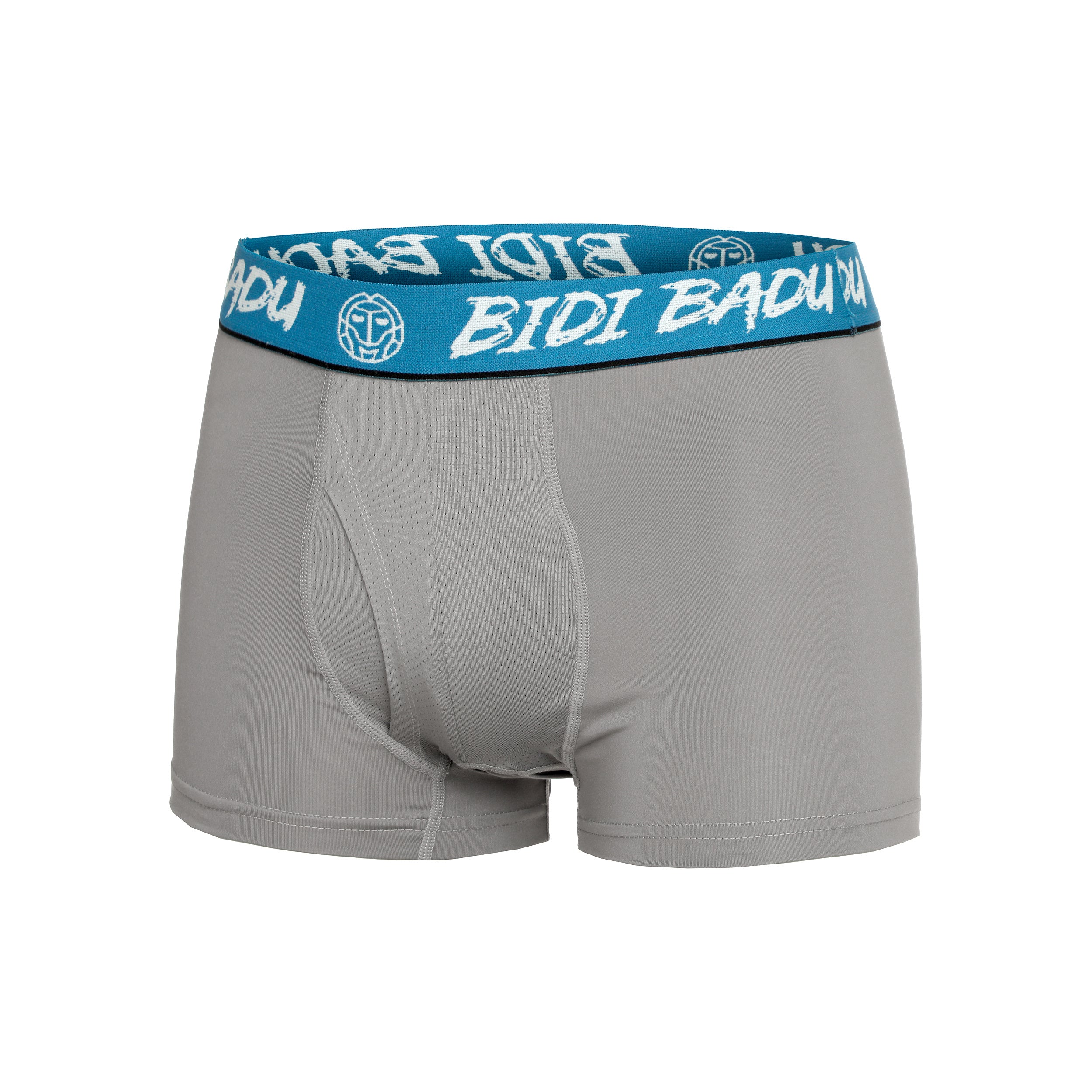 Bidi Badu Crew Boxer Short Herren - Grau, Türkis
