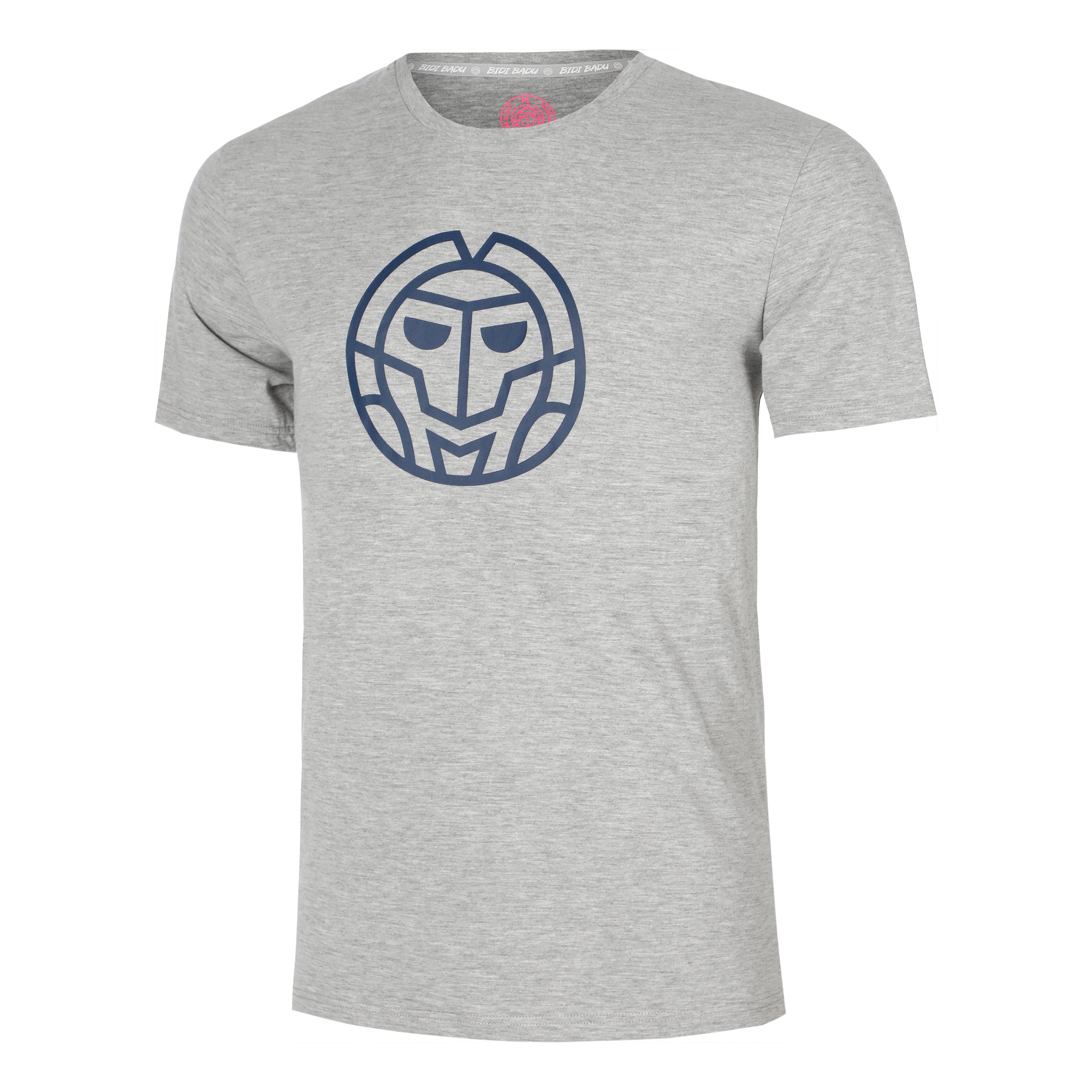 Bidi Badu Big Logo Chill T - Shirt Herren Grau