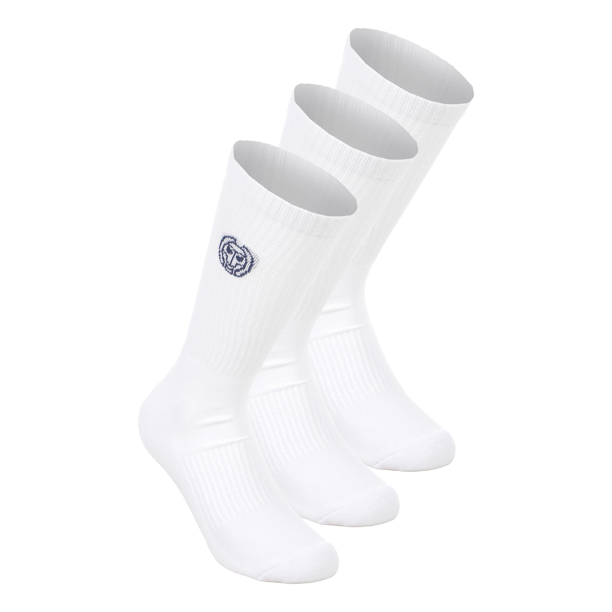 Bidi Badu Crew Performance Tennis Socks 3 Pack - White