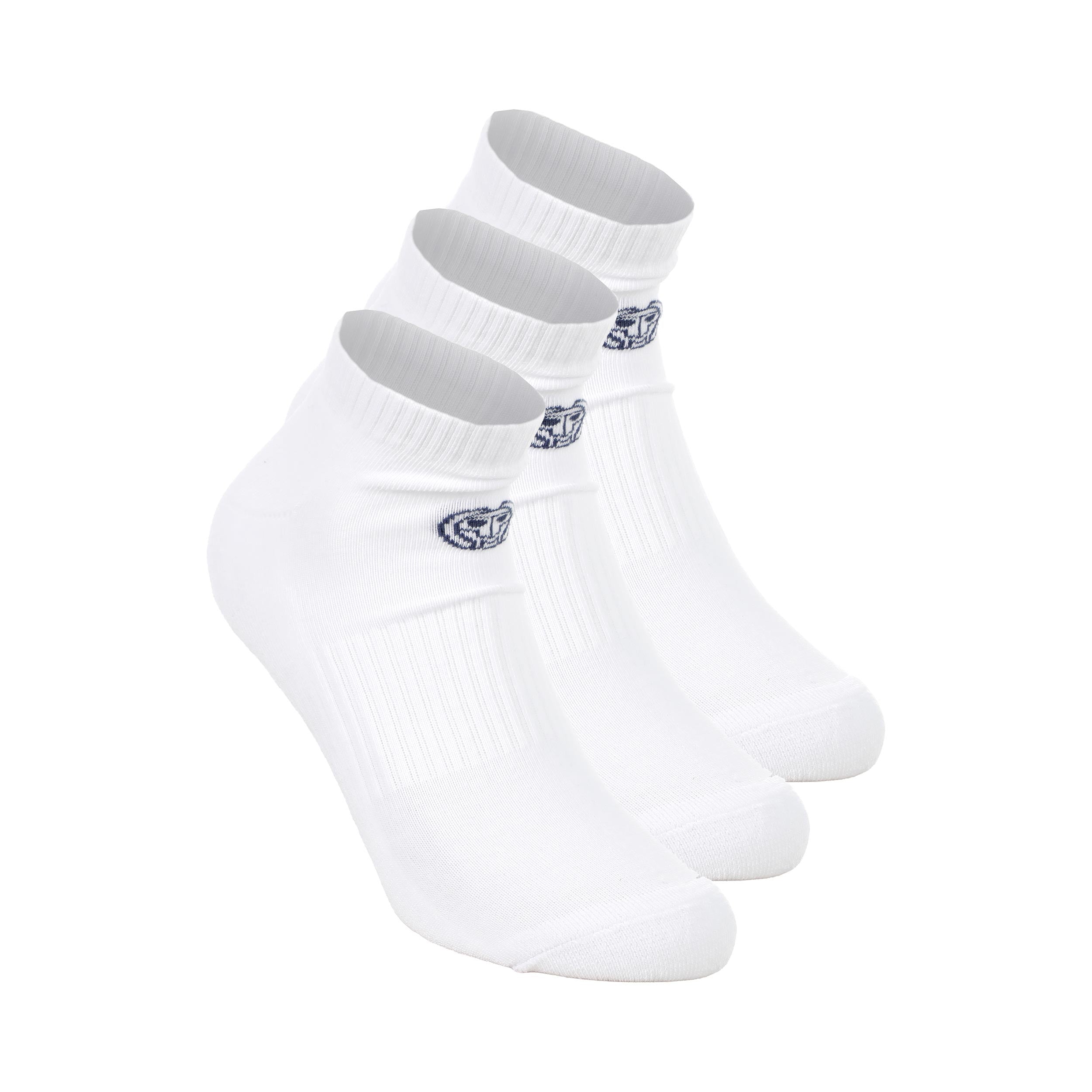 Bidi Badu Crew Performance Tennis Socks 3 Pack - White
