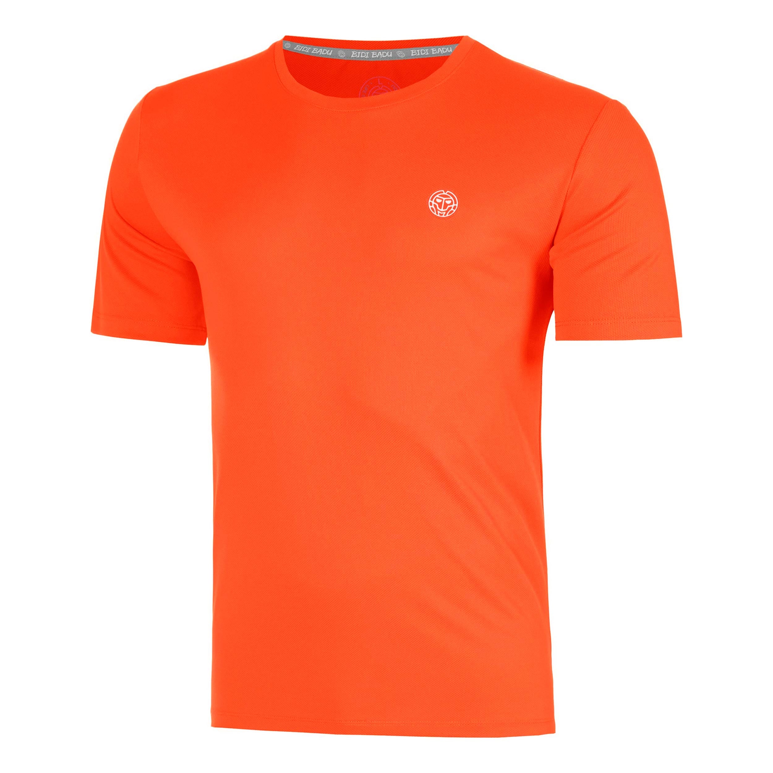 Bidi Badu Solid T - Shirt Herren Koralle