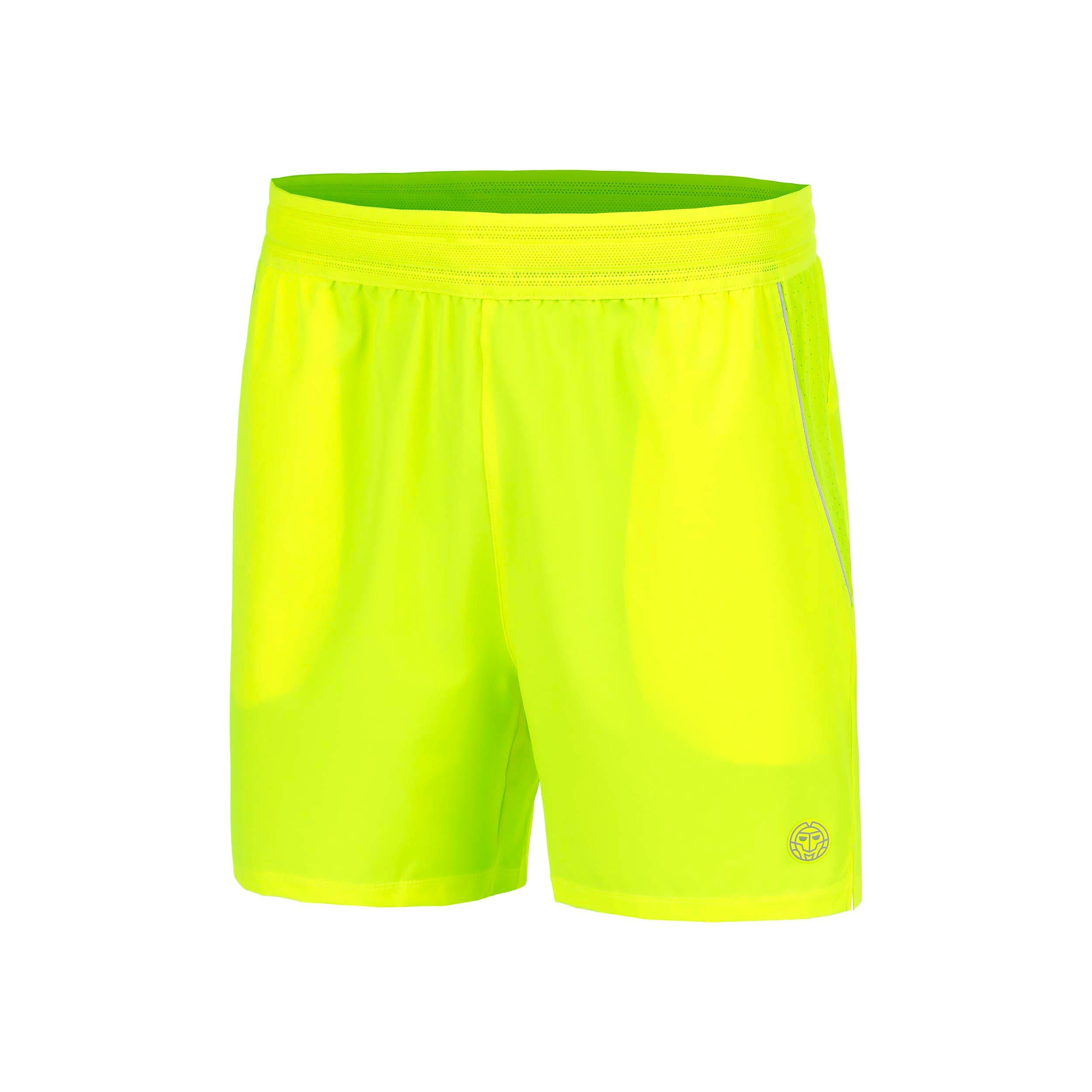 Bidi Badu Solid 7in Shorts Herren - Neongelb