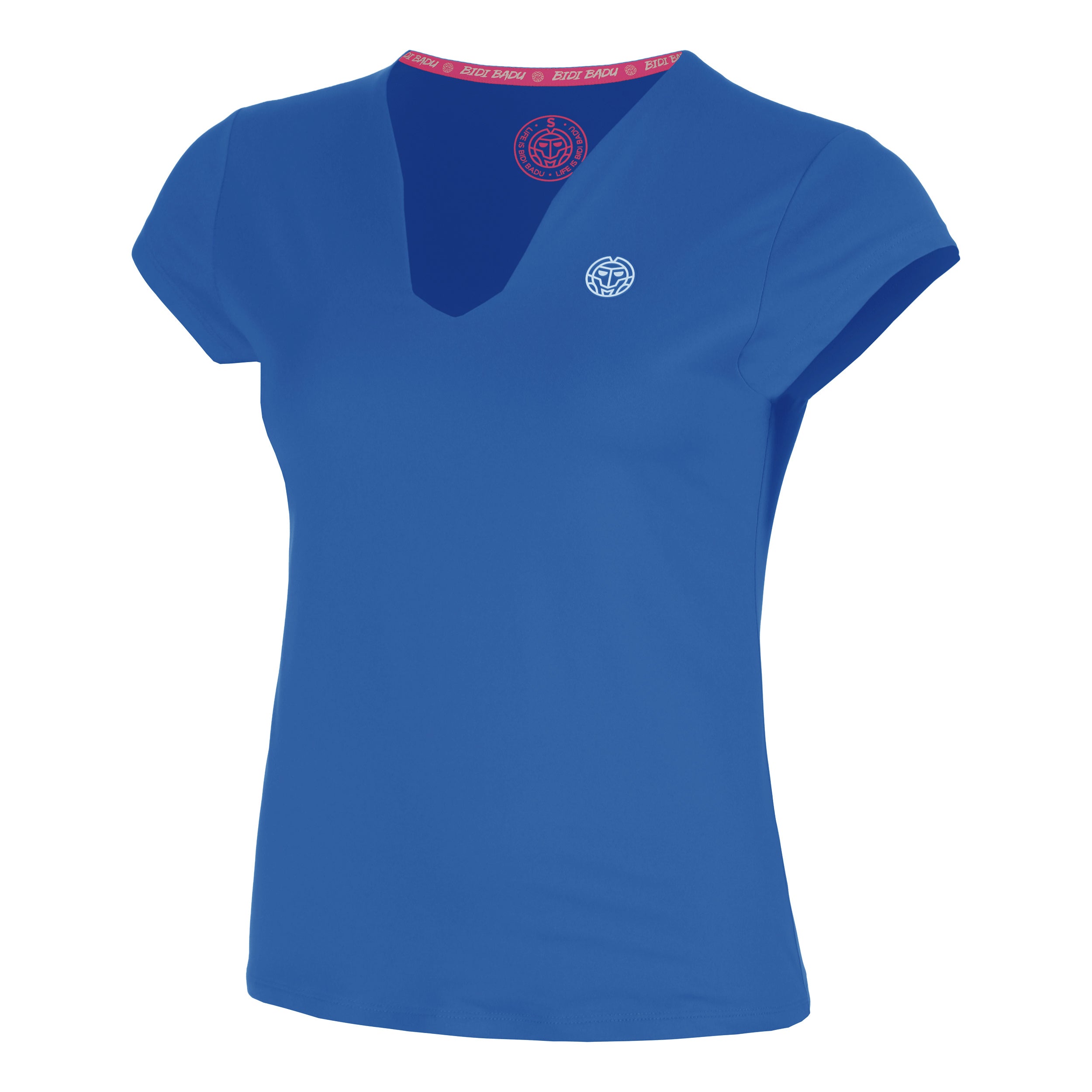Bidi Badu Hey Laguna V - Neck T Shirt Damen Blau