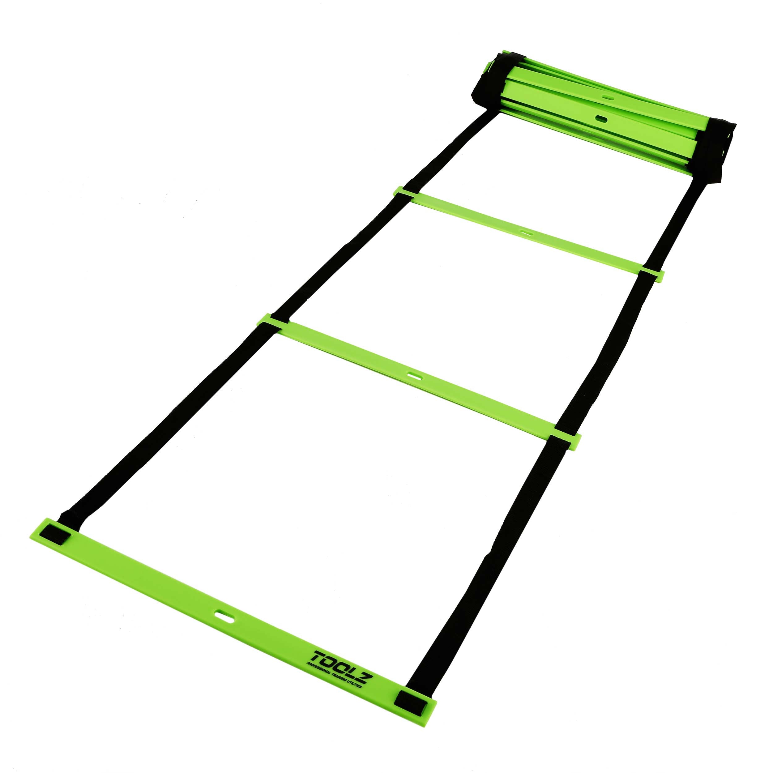 Toolz Power Ladder 2m Koordinationsleiter - Grün, Schwarz