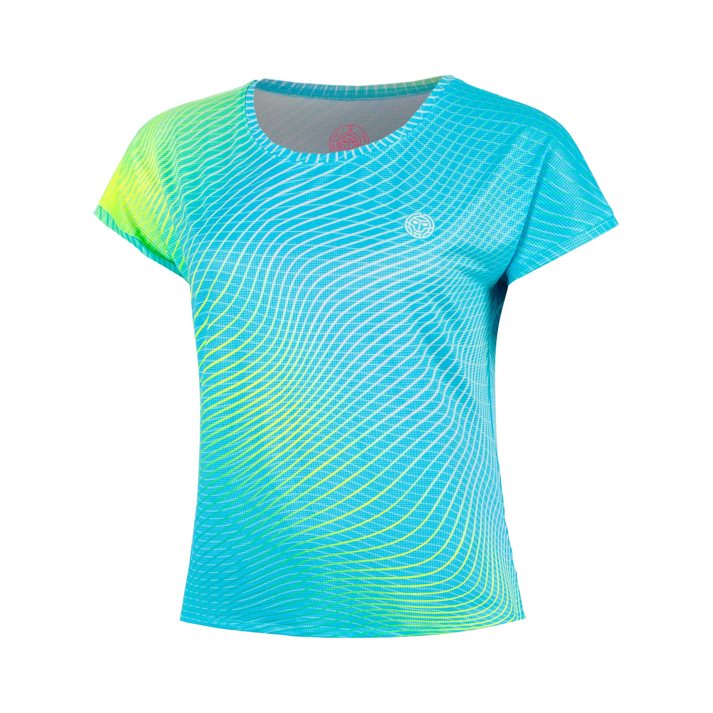 Bidi Badu Out Of Control T - Shirt Mädchen Blau, Neongelb