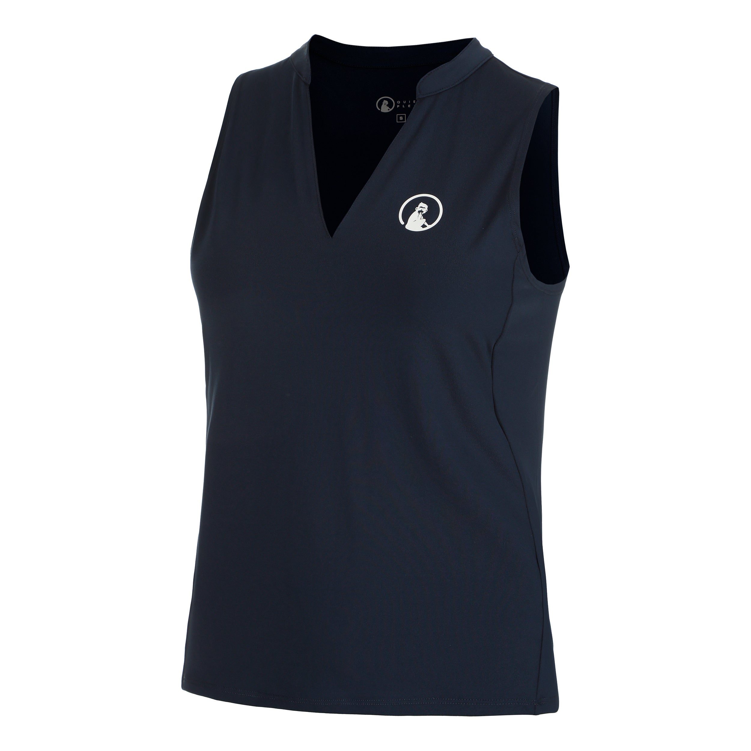 Quiet Please Slice Tank - Top Damen Dunkelblau