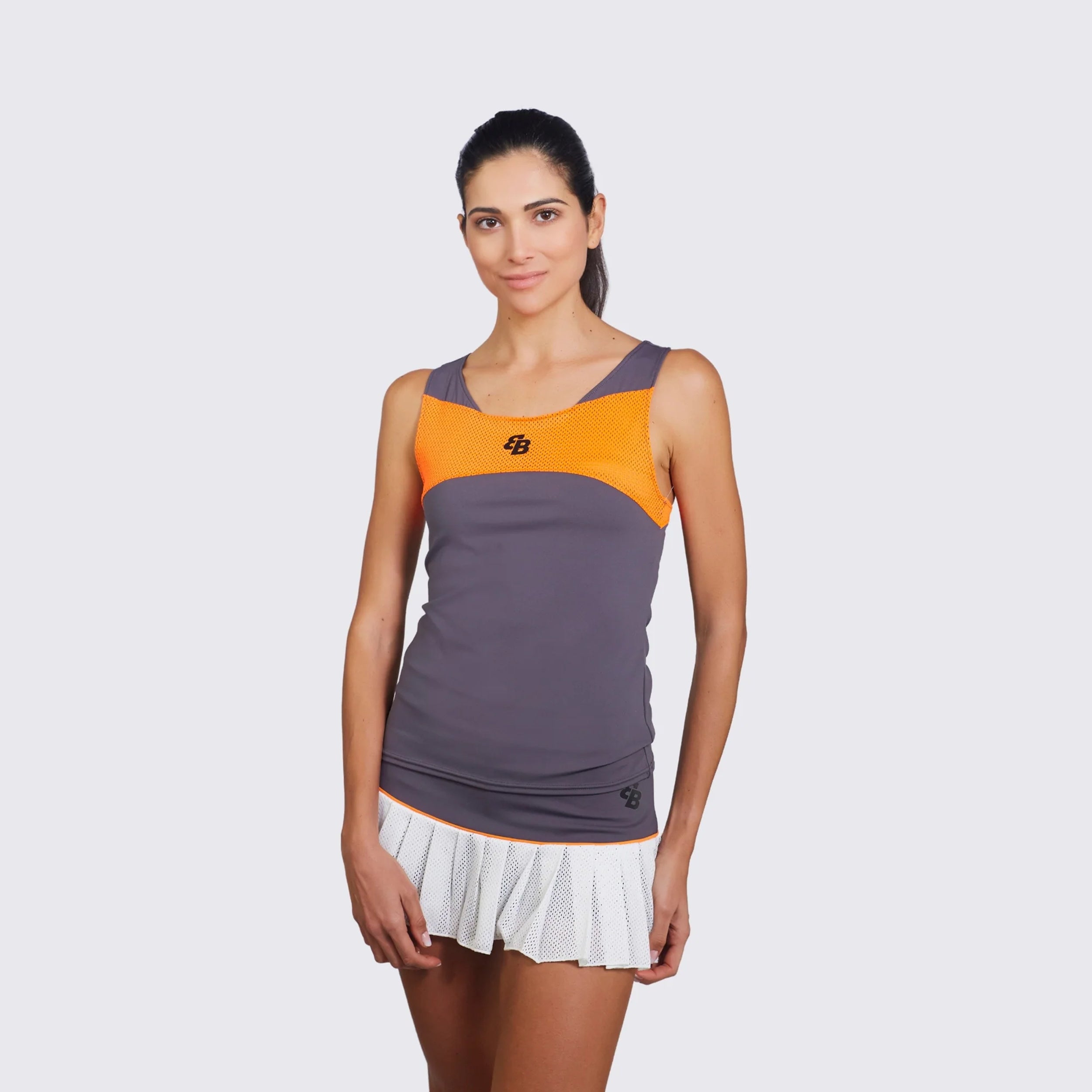 Bb By Belen Berbel Hera Tank - Top Damen Dunkelgrau