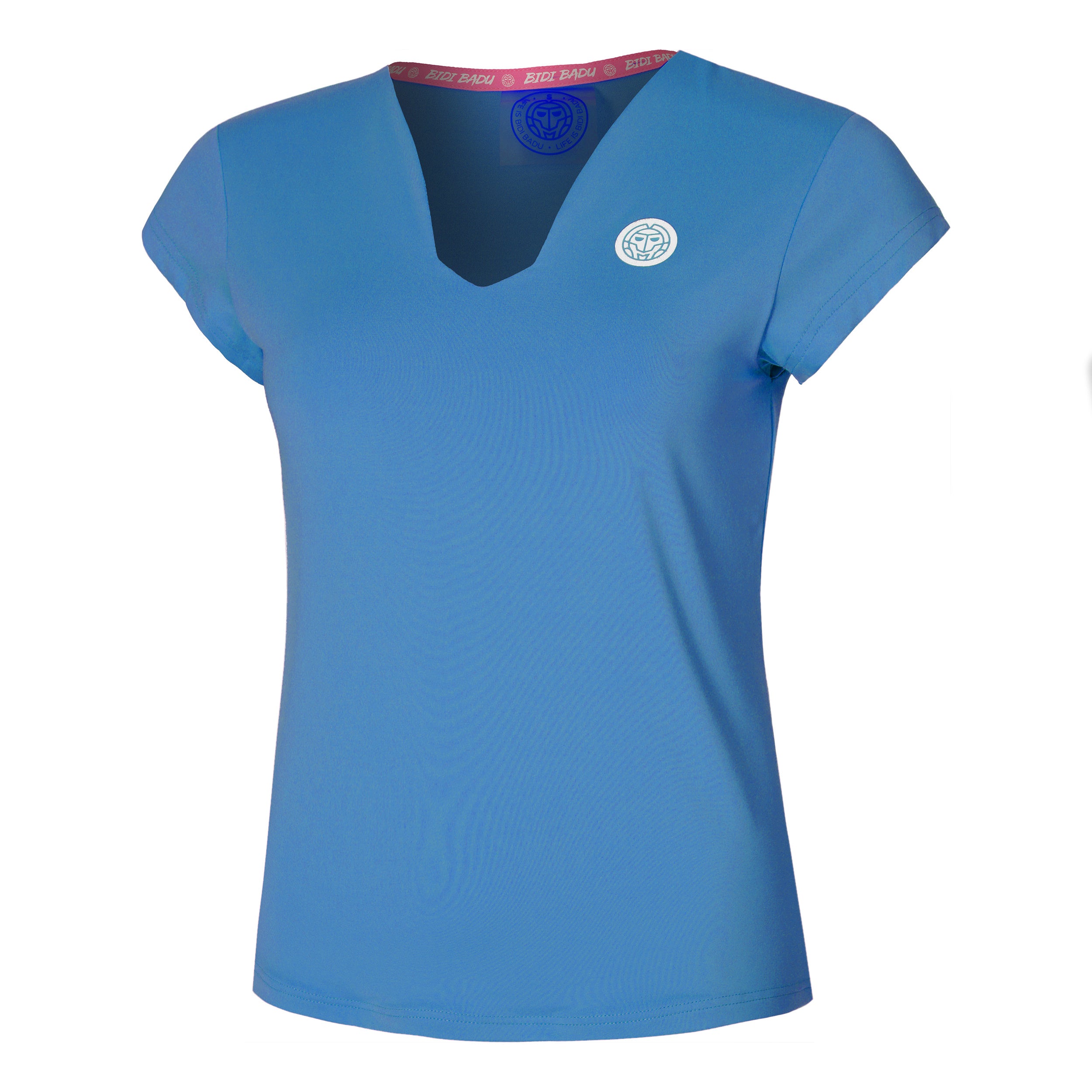 Bidi Badu Spike V - Neck T Shirt Damen Blau