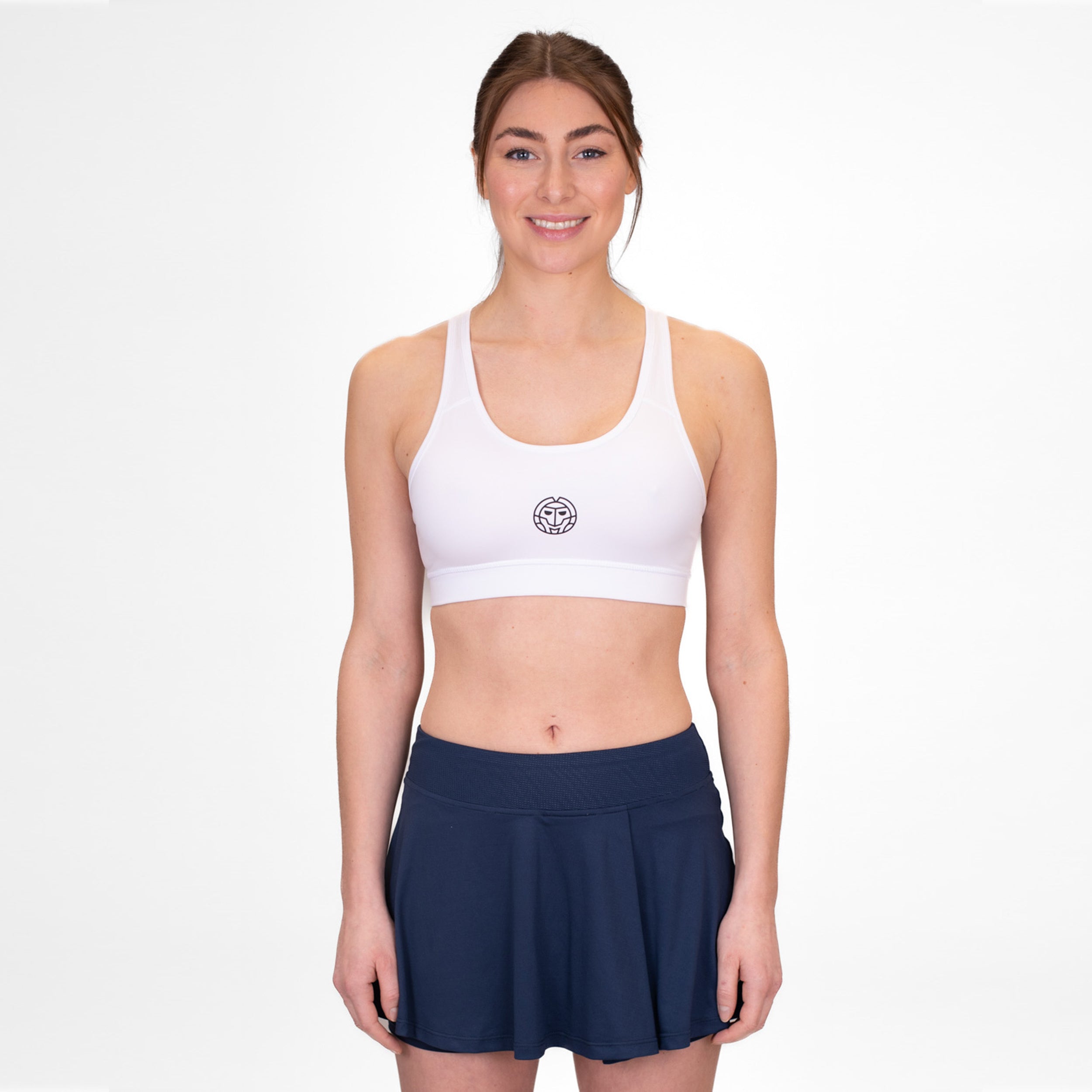Bidi Badu Crew Medium Support Sport - Bh Damen Weiß