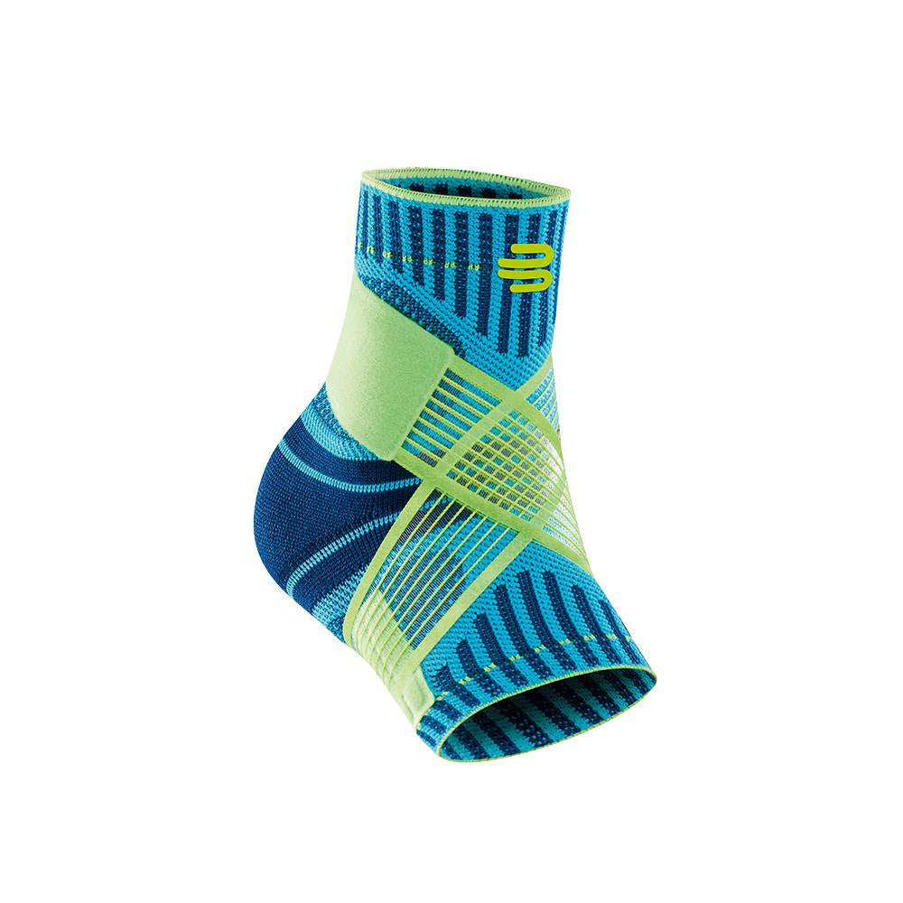 Bauerfeind Sports Ankle Support Fußgelenkbandage Rechts - Türkis, Limette