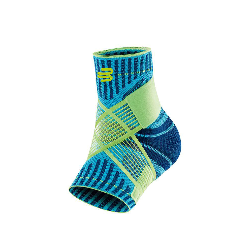 Bauerfeind Sports Ankle Support Fußgelenkbandage Links - Türkis, Limette