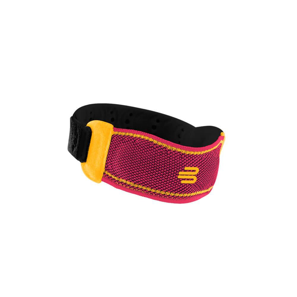 Bauerfeind Sports Knee Strap Patellabandage - Berry, Orange