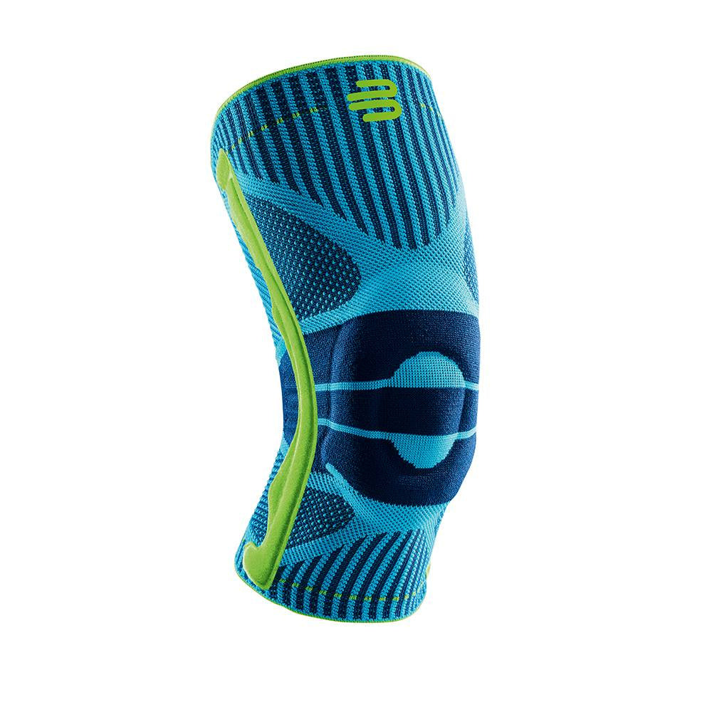 Bauerfeind Sports Knee Support Kniebandage - Türkis, Limette
