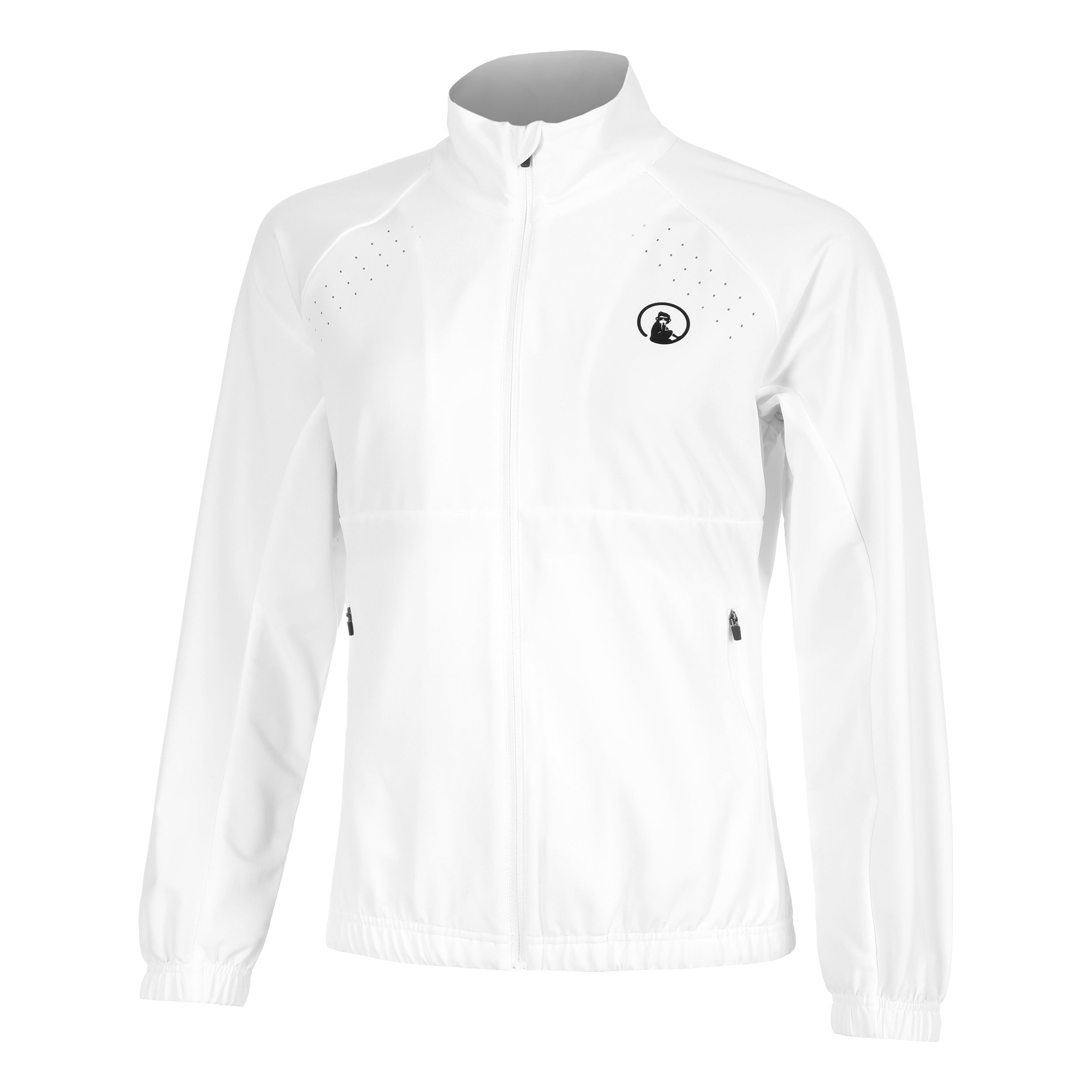 Quiet Please Return Trainingsjacke Damen - Weiß