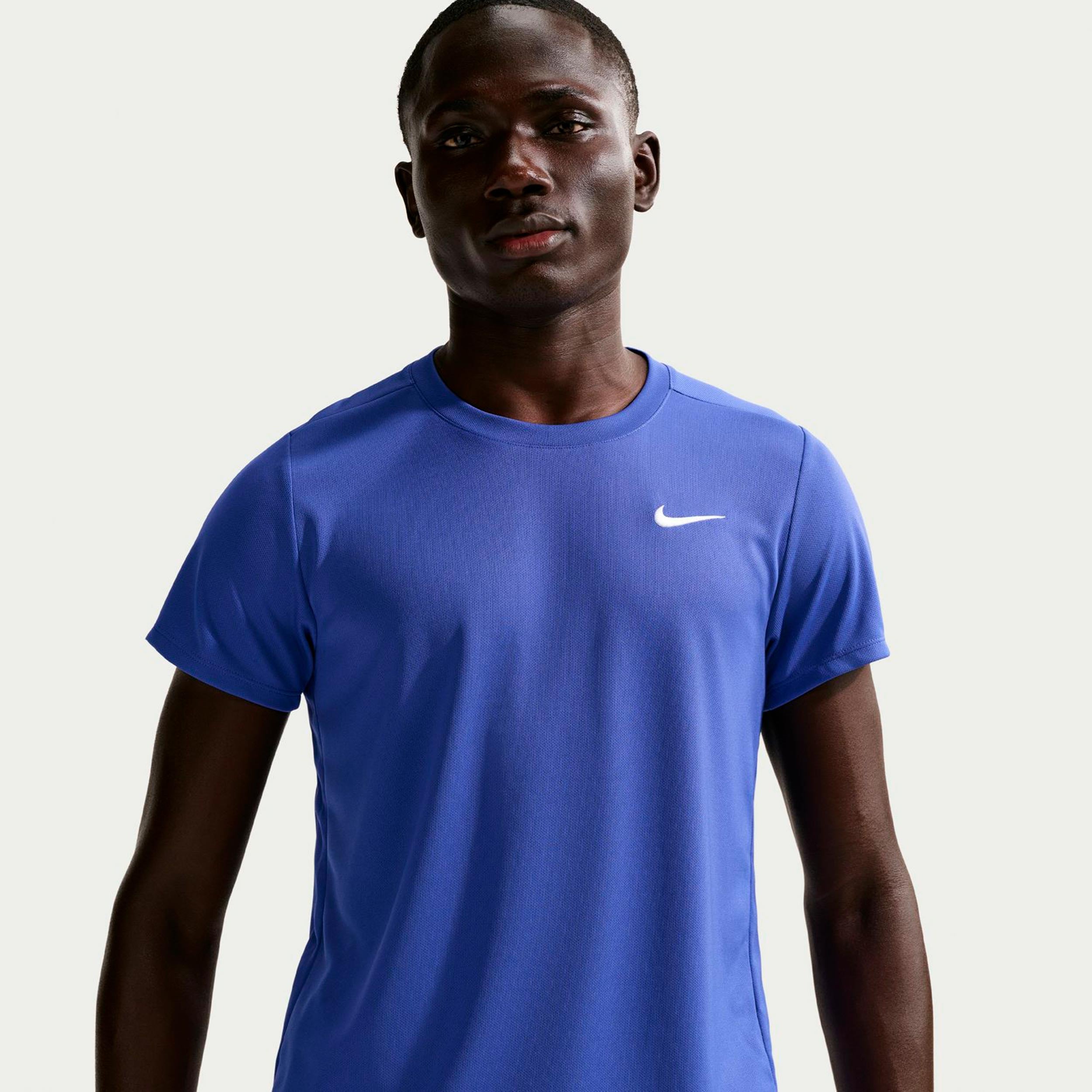 Nike Court Victory Dry T - Shirt Herren Blau