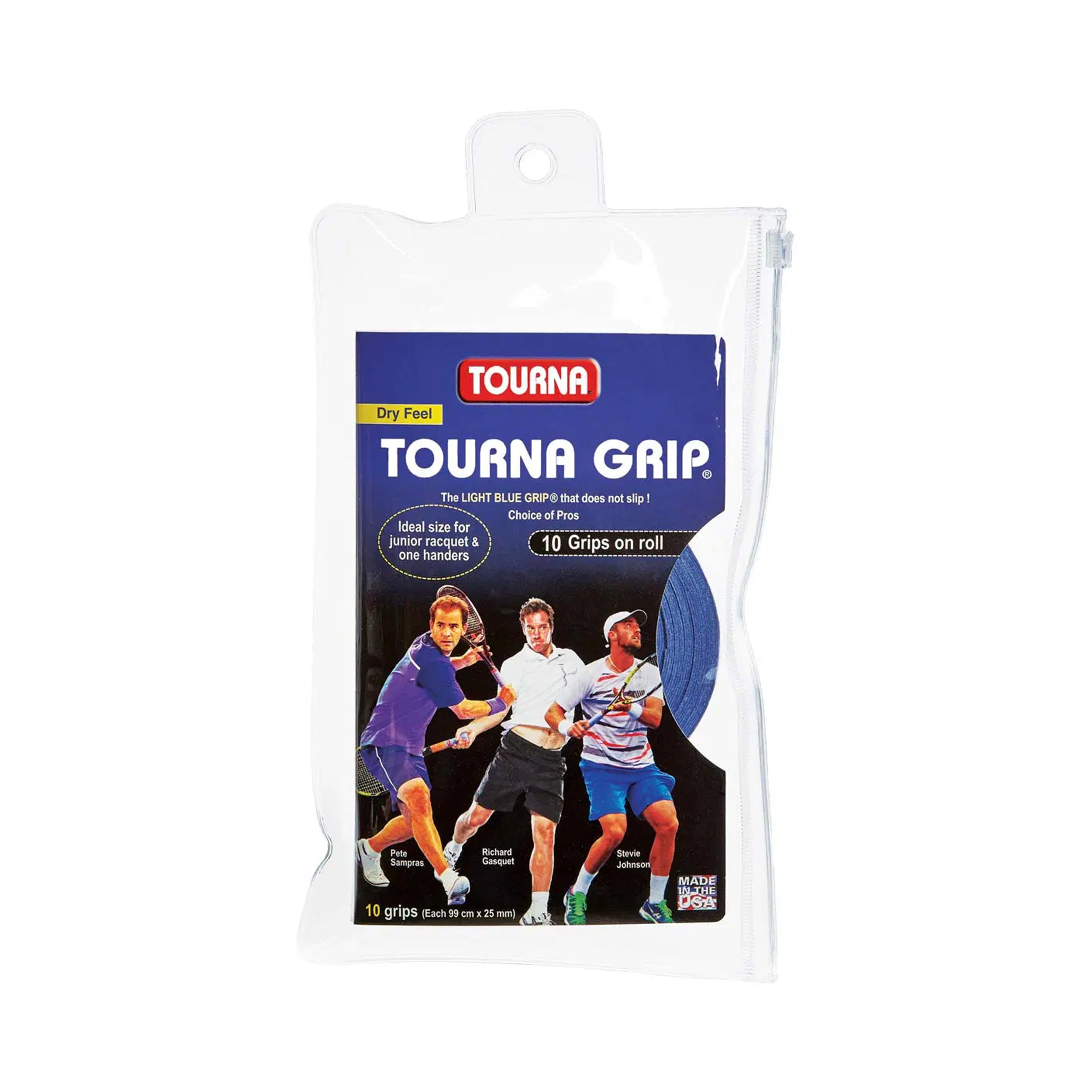 Tourna Grip Standard 10er Pack - Blau