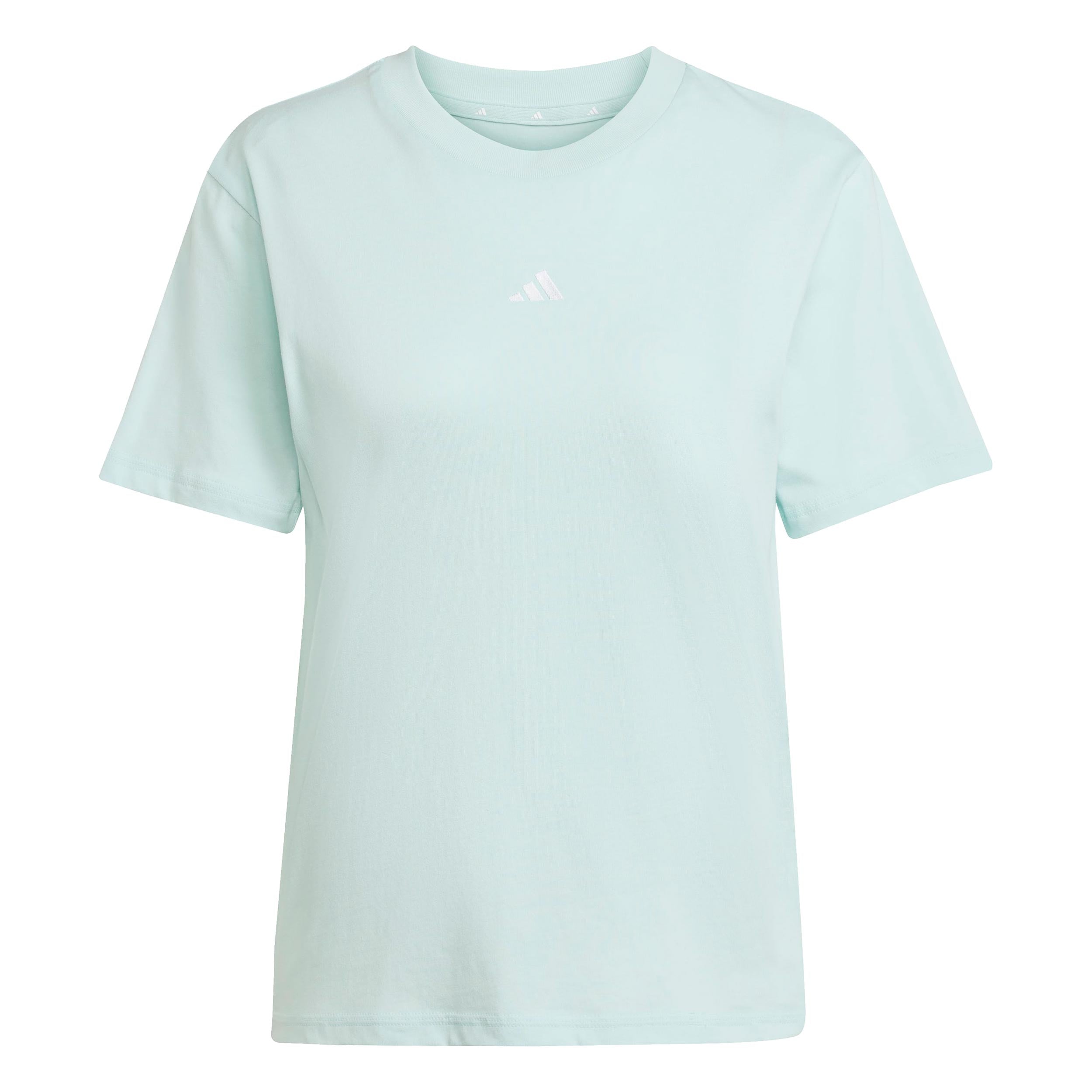 Adidas Essentials Small Logo T - Shirt Damen Mint