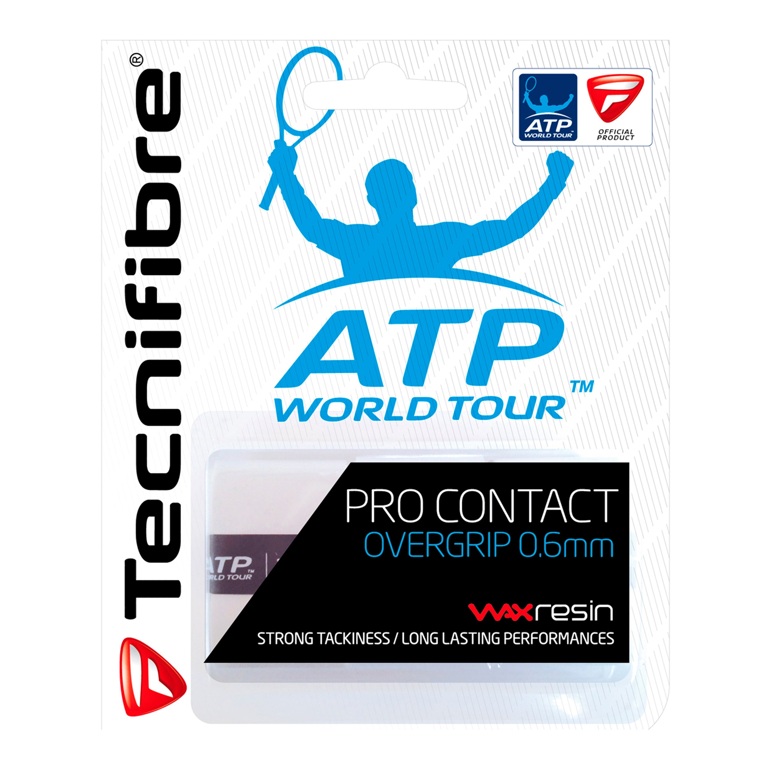 Tecnifibre Contact Pro Weiss 3er Pack - Weiß